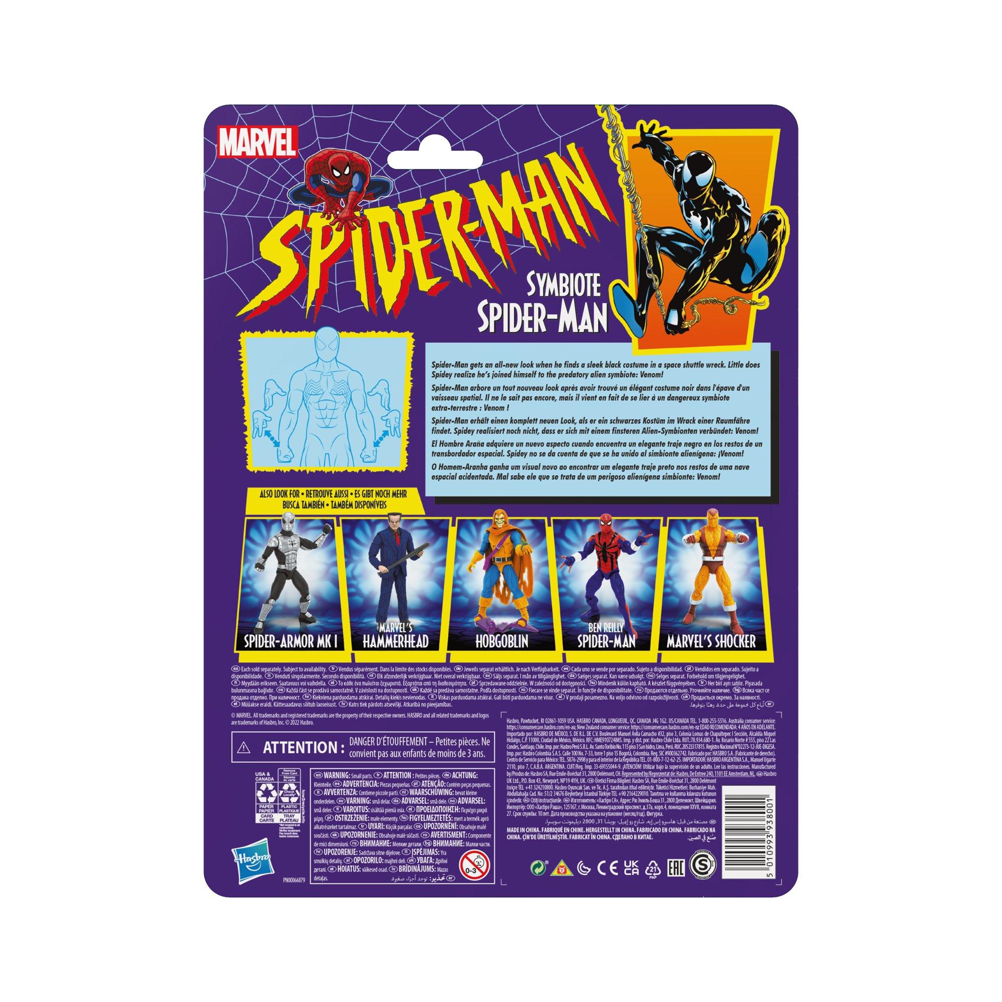 list item 7 of 7 Hasbro Marvel Legends Spider-Man Symbiote Spider-Man Action Figure