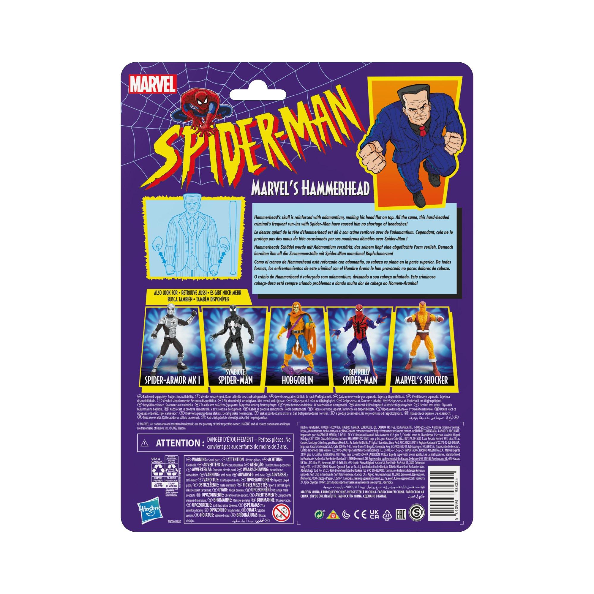 Hasbro Marvel Legends Spider-Man Hammerhead Action Figure