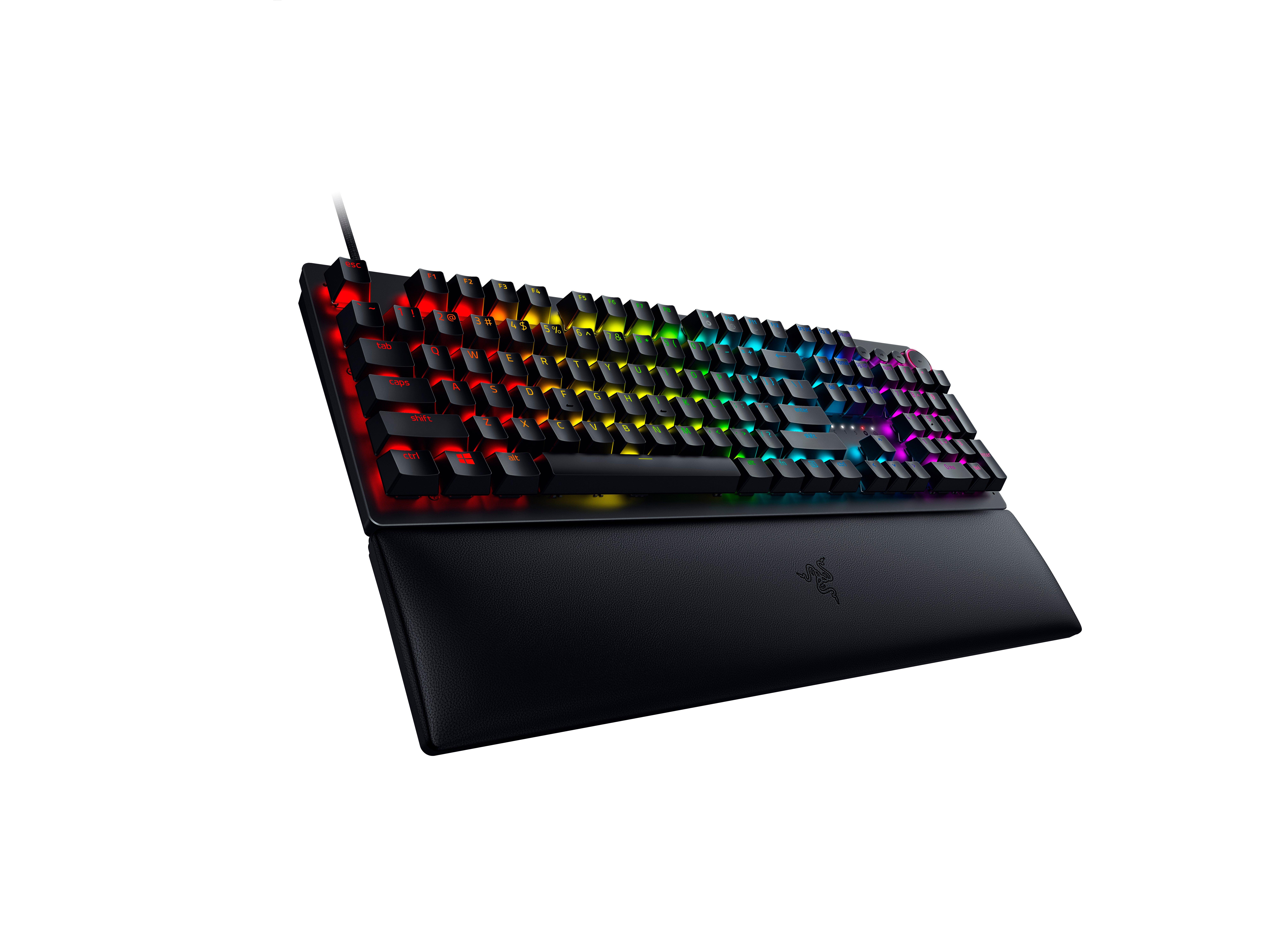 list item 3 of 6 Razer Huntsman V2 Optical Linear Red Switch Wired Gaming Keyboard
