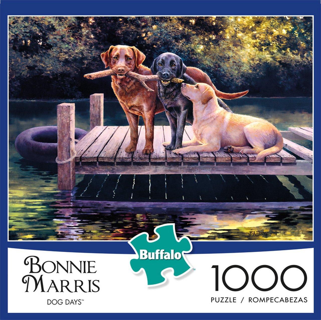 Sadly Voltage Appointment Buffalo Games Dog Days 1000-pc Jigsaw Puzzle