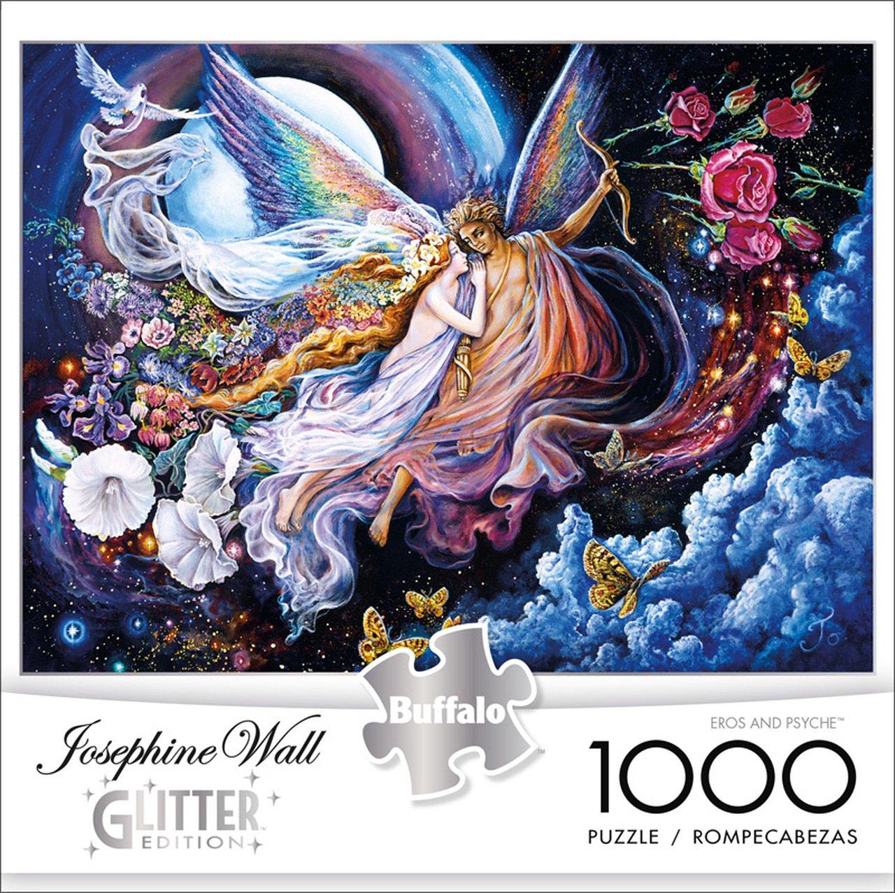 list item 1 of 5 Buffalo Games Eros and Psyche Glitter Edition 1000-pc Jigsaw Puzzle