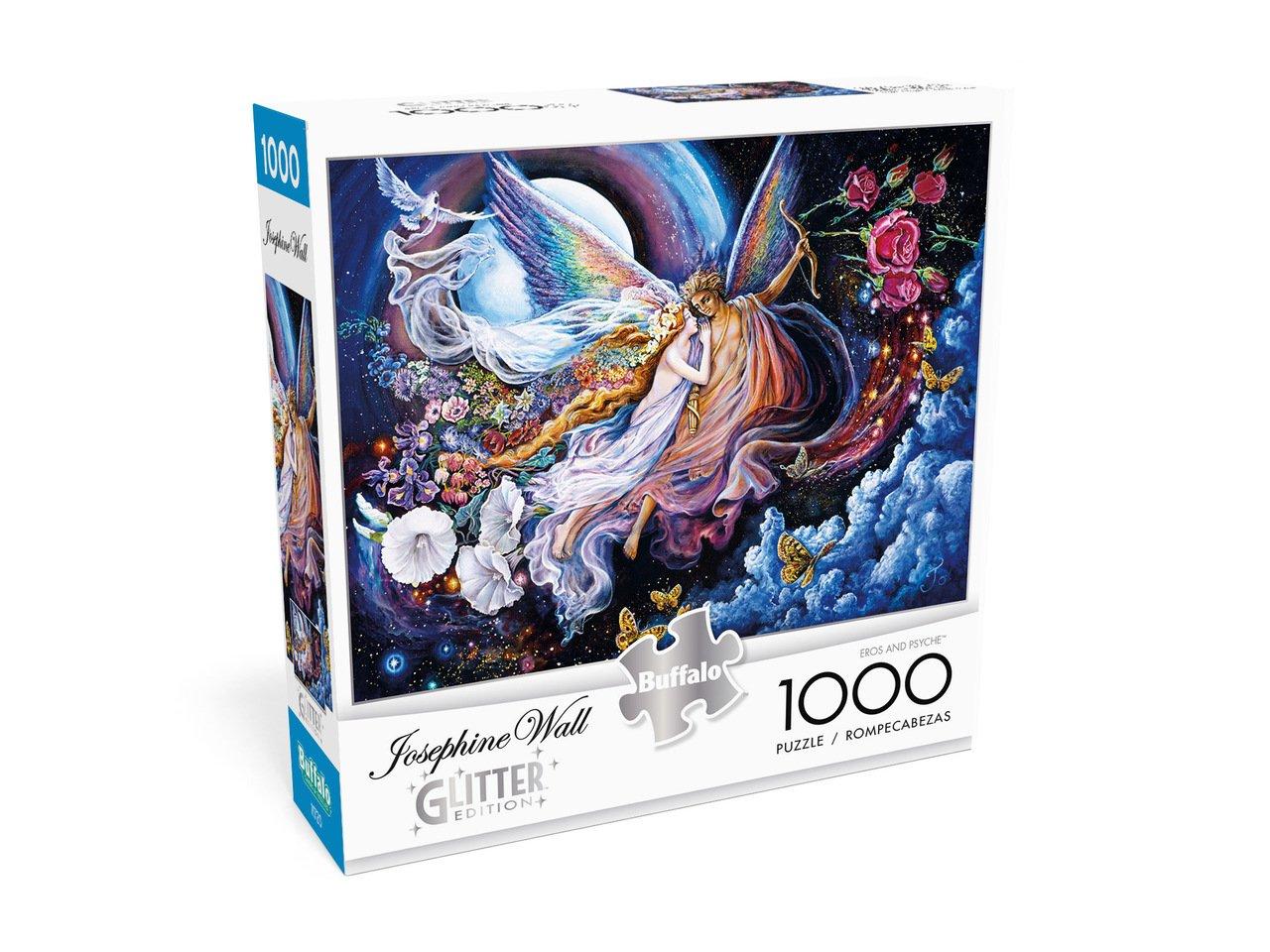 list item 4 of 5 Buffalo Games Eros and Psyche Glitter Edition 1000-pc Jigsaw Puzzle
