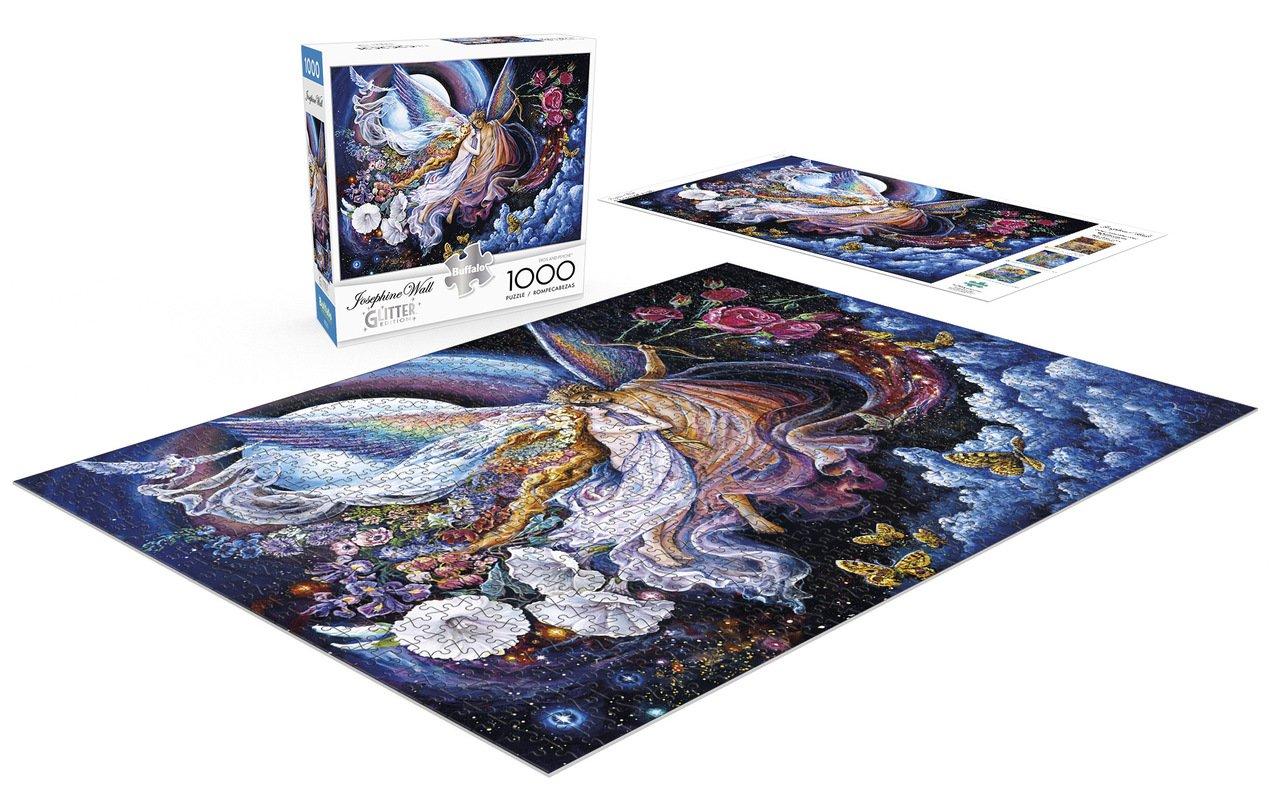 Buffalo Games Eros and Psyche Glitter Edition 1000-pc Jigsaw Puzzle