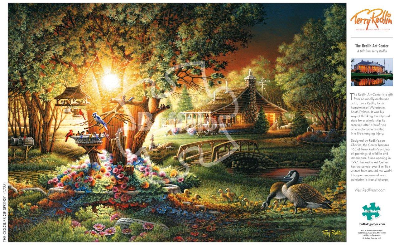 list item 3 of 5 Buffalo Games The Colours of Spring 500-pc Jigsaw Puzzle