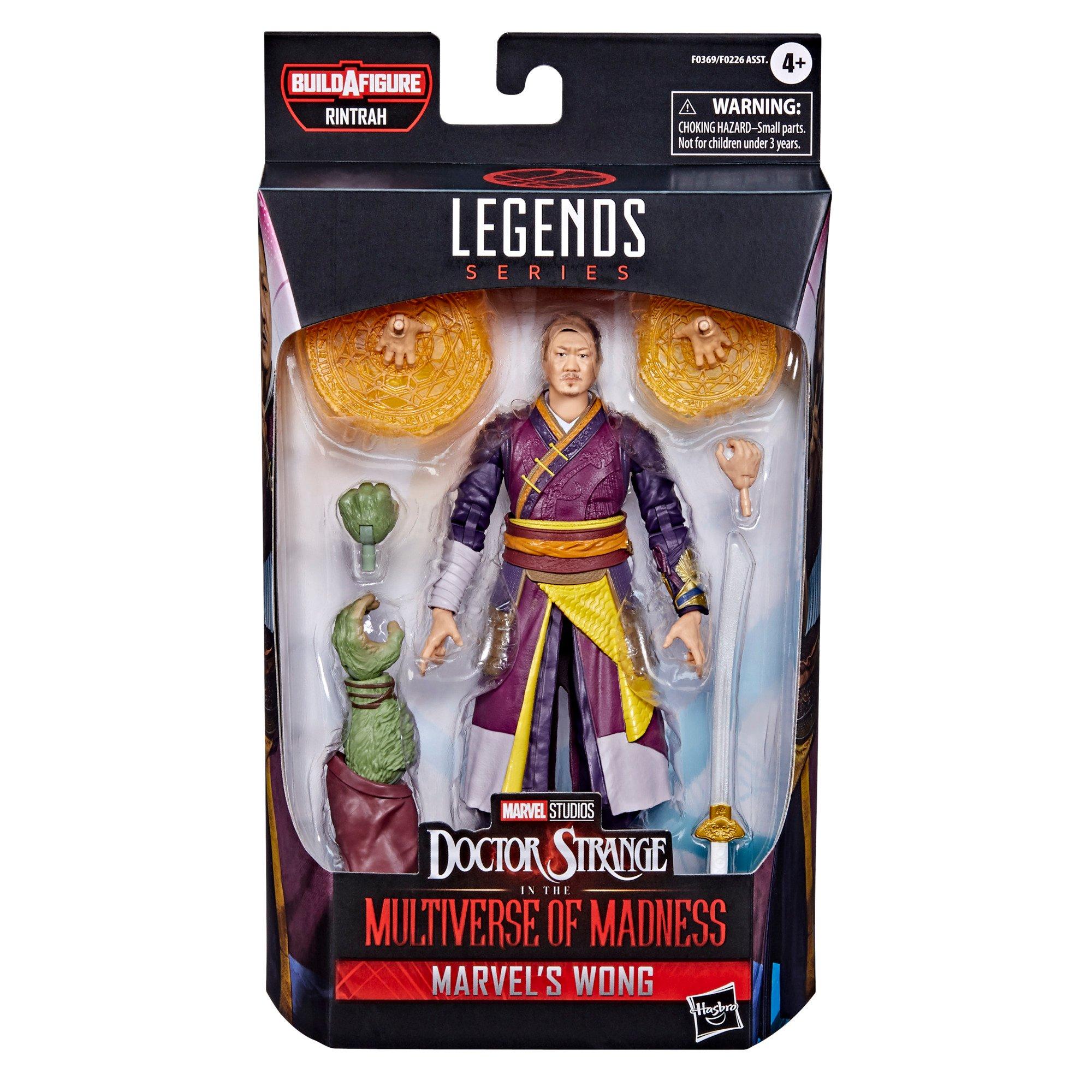 list item 6 of 6 Hasbro Marvel Legends Series Doctor Strange in the Multiverse of Madness Wong 6-in Action Figure