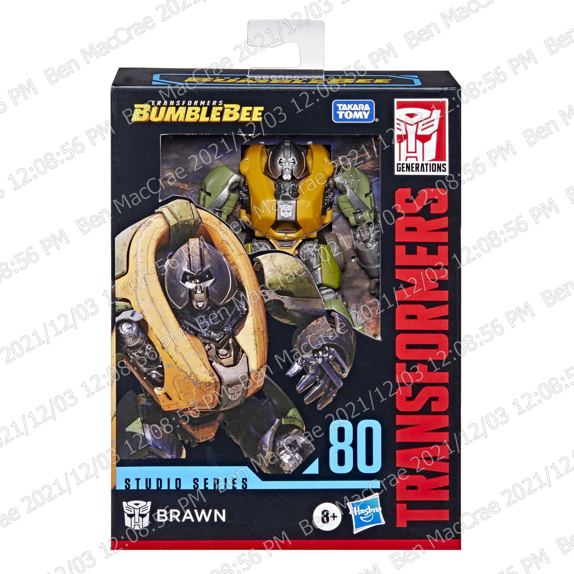Hasbro Transformers BumbleBee Studio Series Brawn 4.5-in Action Figure