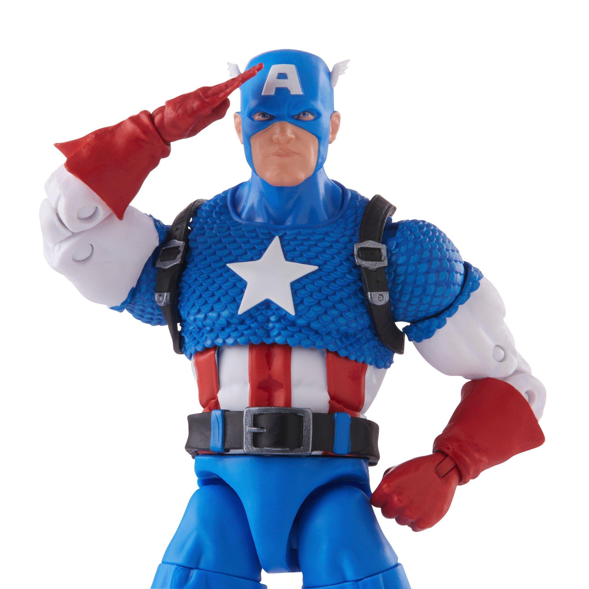 Hasbro Marvel Legends Series 20th Anniversary Series 1 Captain America 6-in Action Figure