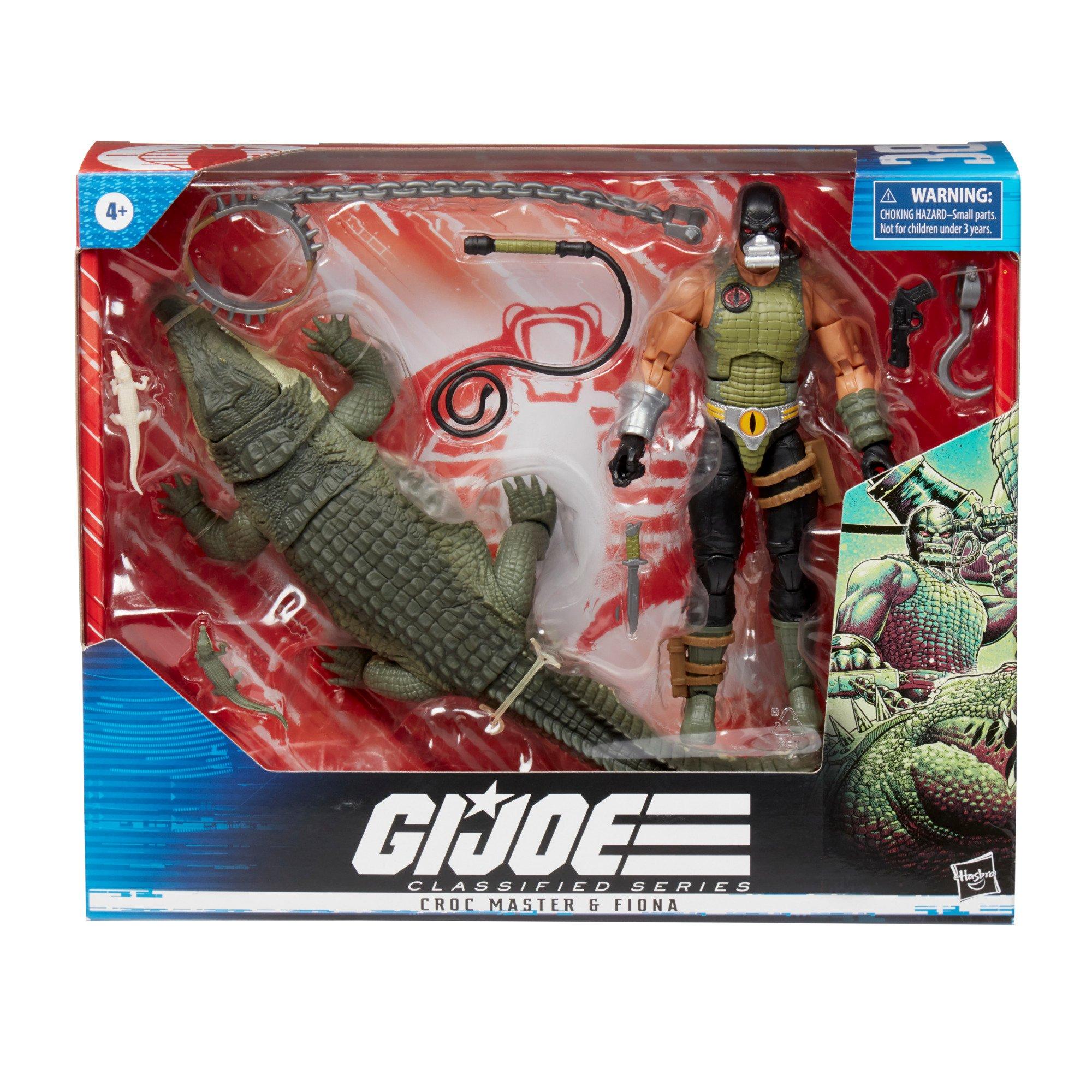 Hasbro G.I. Joe Classified Series Croc Master and Fiona Action Figure