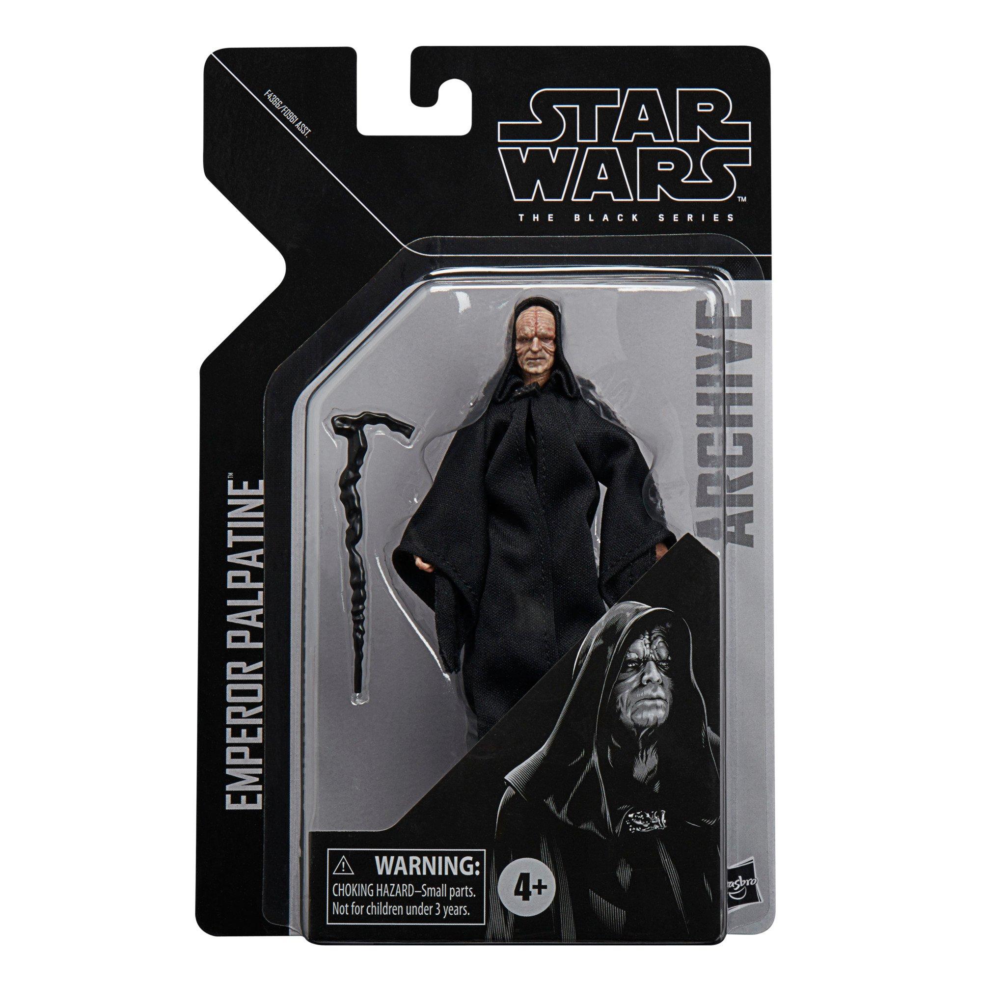 Hasbro Star Wars: Return of the Jedi Emperor Palpatine The Black Series Archive 6-in Action Figure