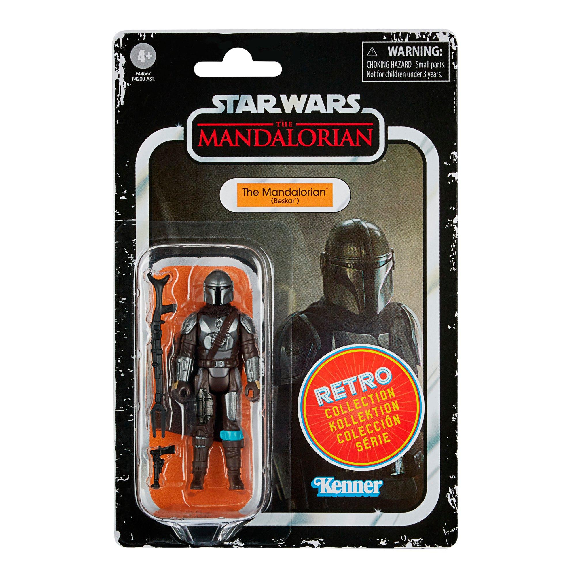 Hasbro Retro Collection Star Wars: The Mandalorian - The Mandalorian Action  Figure