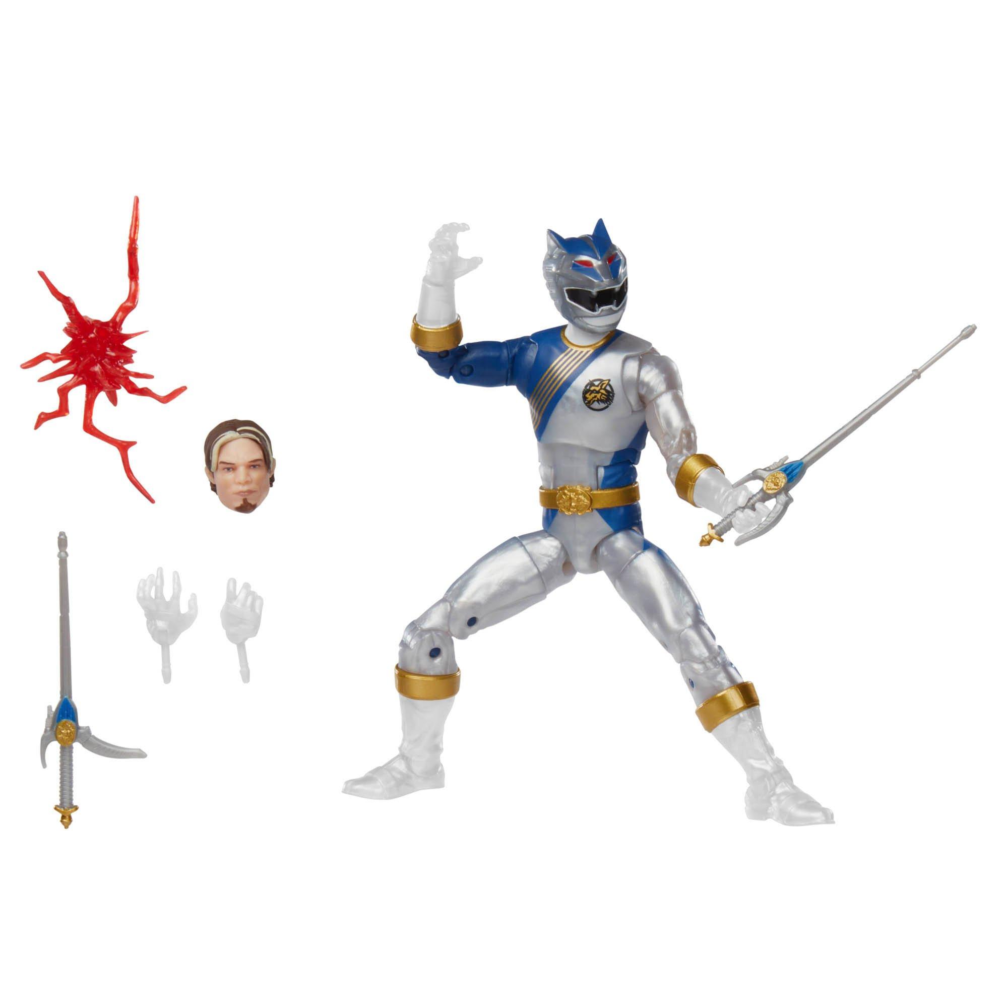 Hasbro Power Rangers Lightning Collection Wild Force Lunar Wolf Ranger 6-in Action Figure