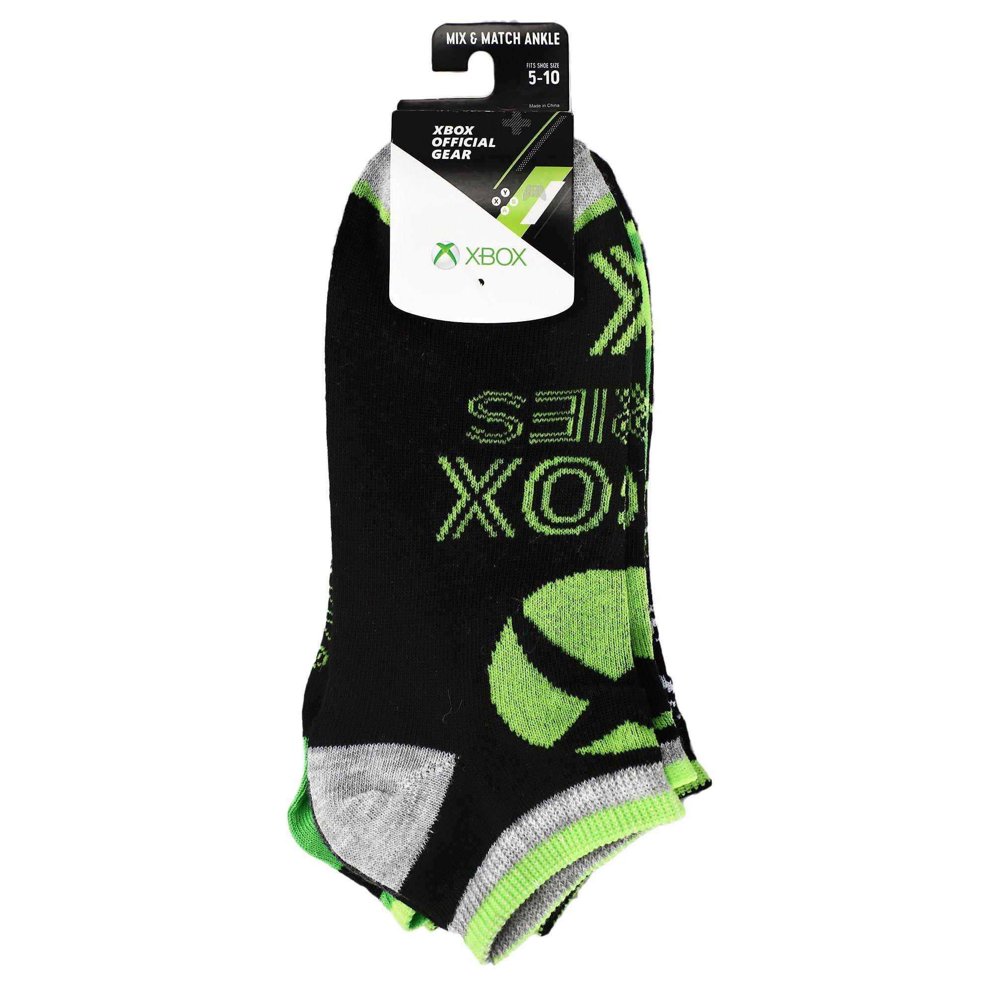 list item 7 of 7 Xbox Series X Mix and Match Ankle Socks 5 Pack
