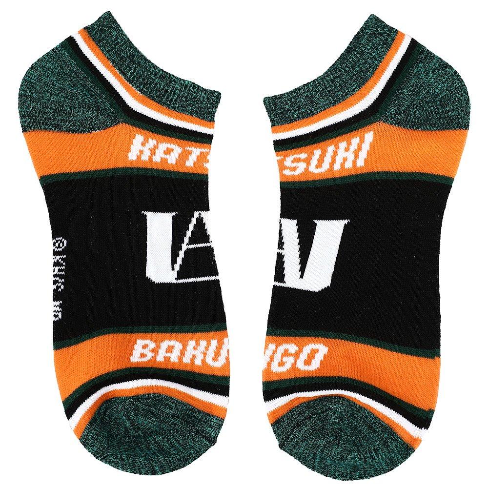 list item 4 of 7 My Hero Academia Character Mix and Match Ankle Socks 5 Pack