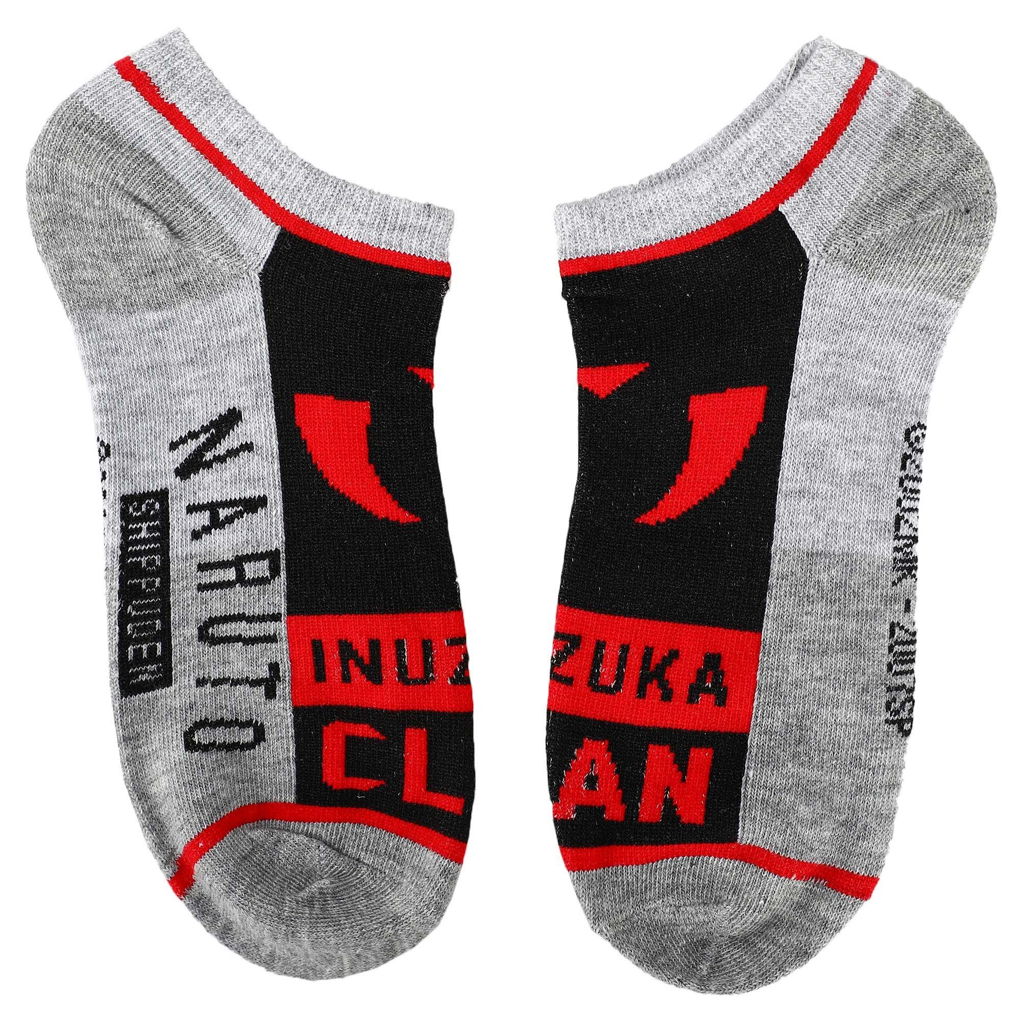 Naruto Clan Symbol Ankle Socks 5 Pack