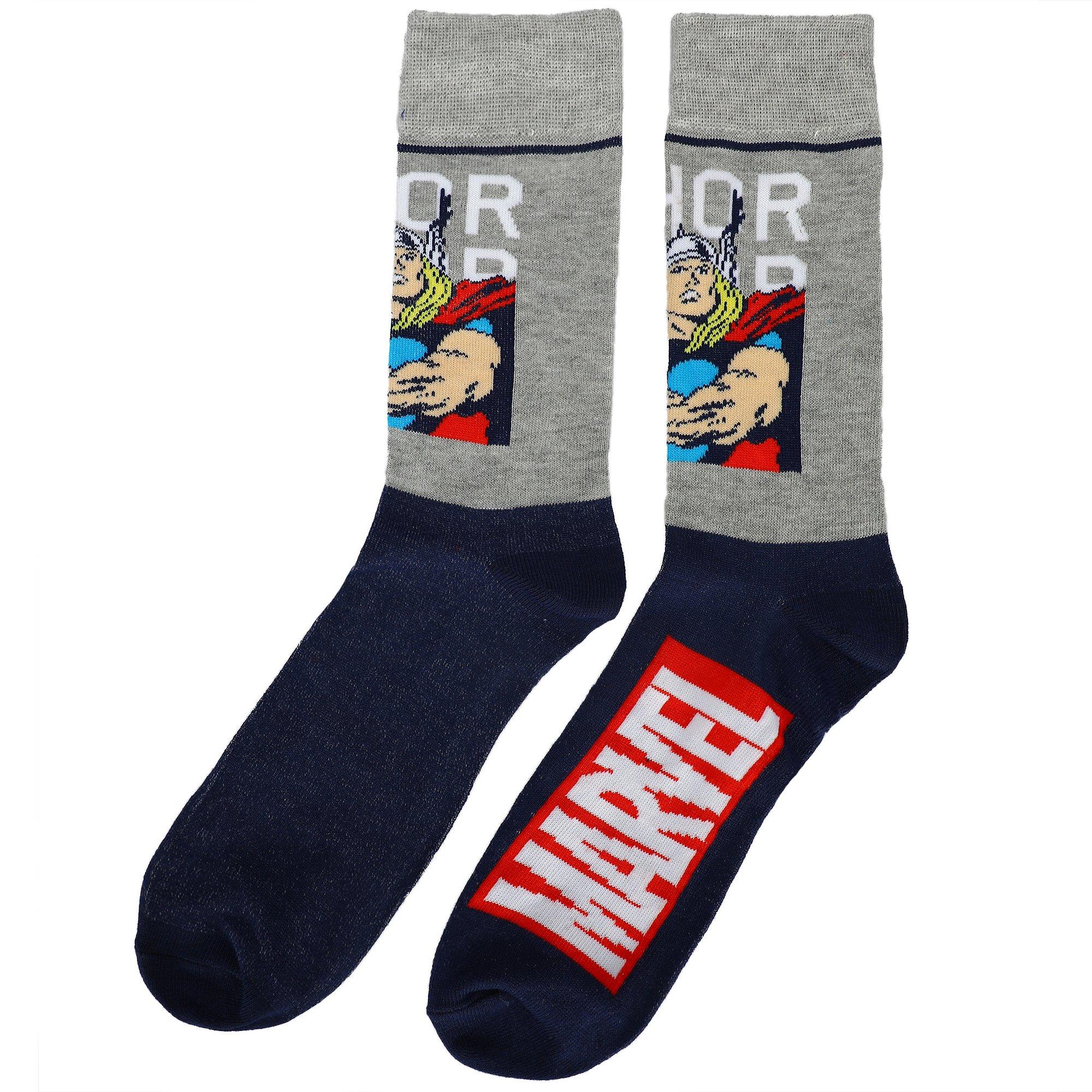 list item 3 of 7 Marvel Avengers Crew Socks 5 Pack