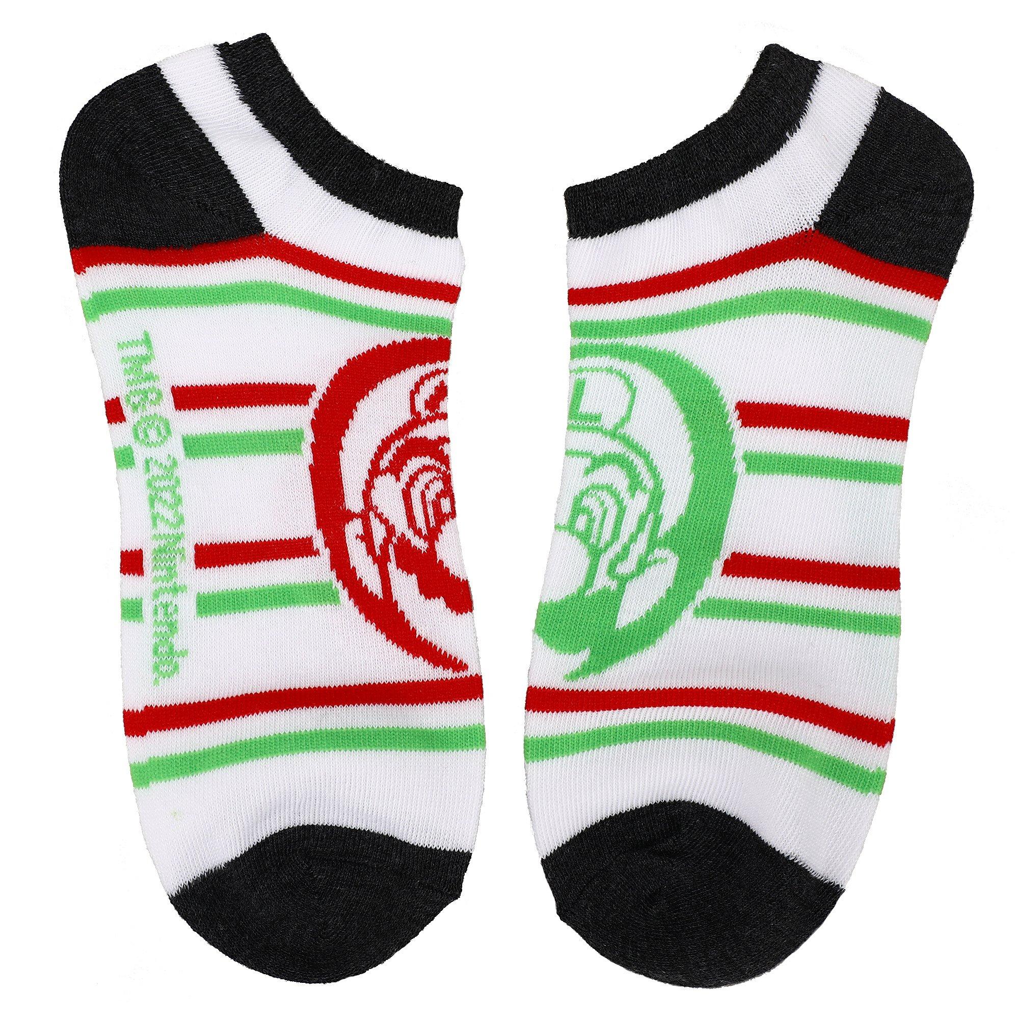 Super Mario 5-Pair Unisex Art Ankle Socks (Styles May Vary)