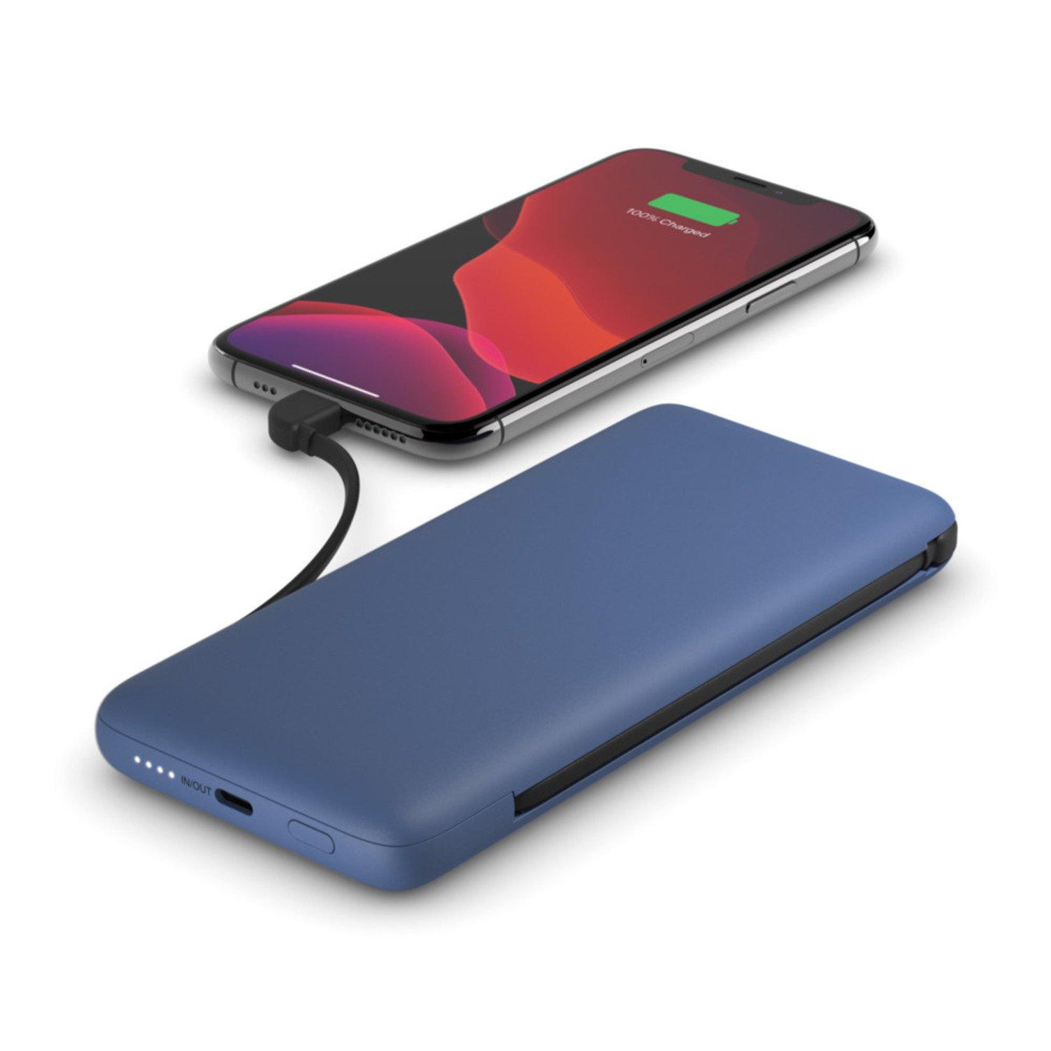 Belkin 10K USBC Power Bank with Integrated Cables