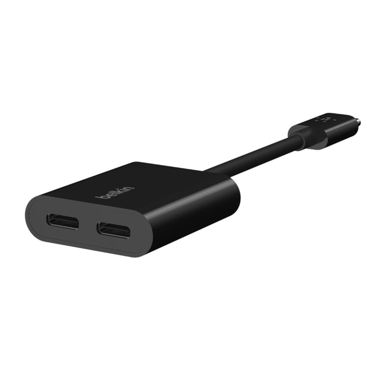 list item 5 of 6 Belkin CONNECT USB-C Audio and Charge Adapter