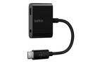 Belkin RockStar 3.5mm Audio and USB-C Charge Adapter