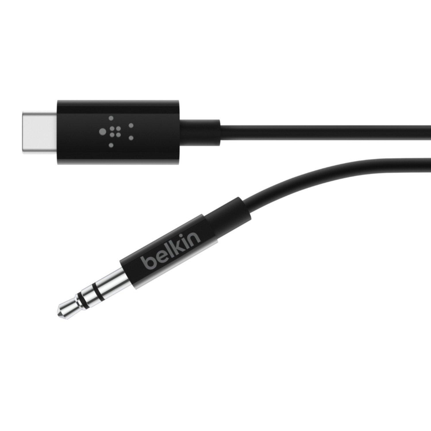 Belkin RockStar 3.5mm Audio Cable with USB-C Connector
