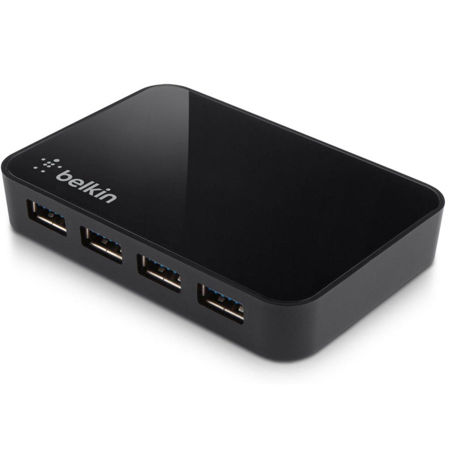list item 1 of 2 Belkin USB 3.0 4-Port USB Hub