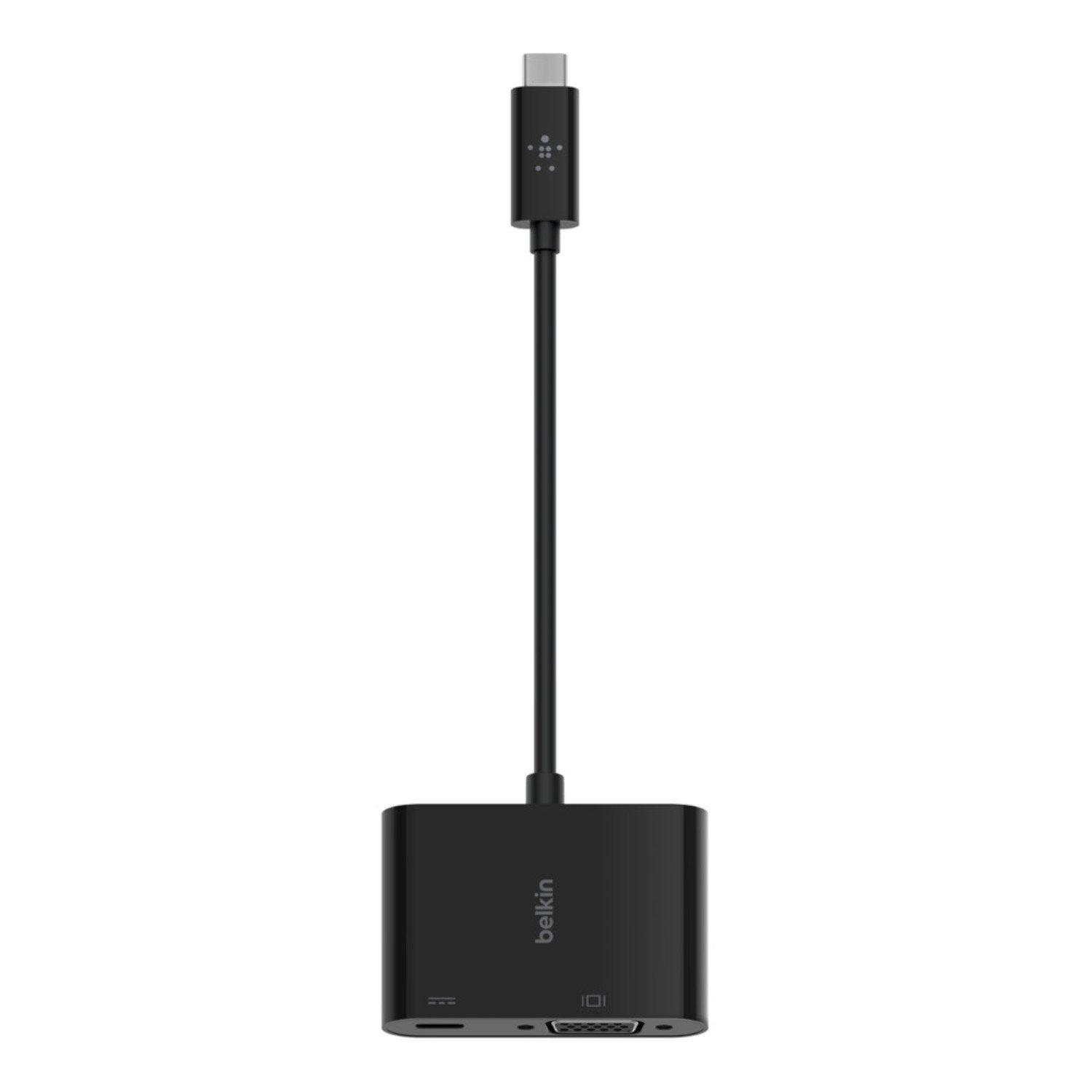 list item 4 of 4 Belkin USB-C to VGA and Charge Adapter
