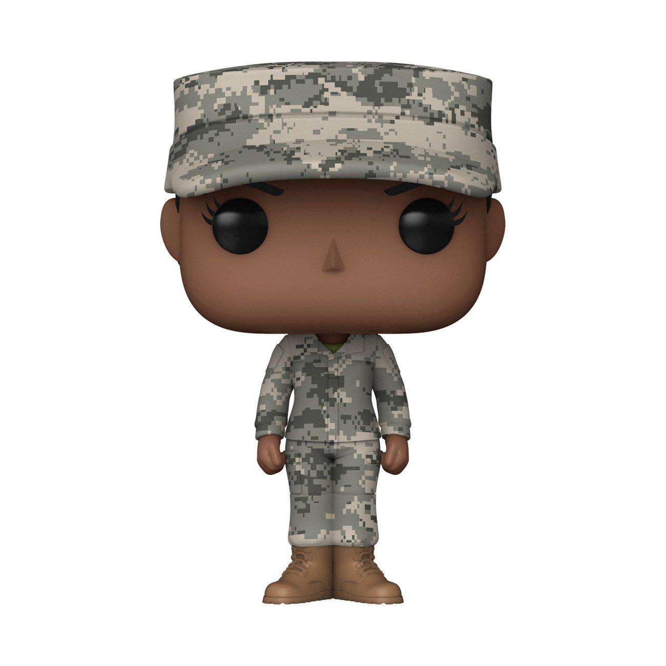 list item 1 of 2 Funko POP! Military: Army African-American Female