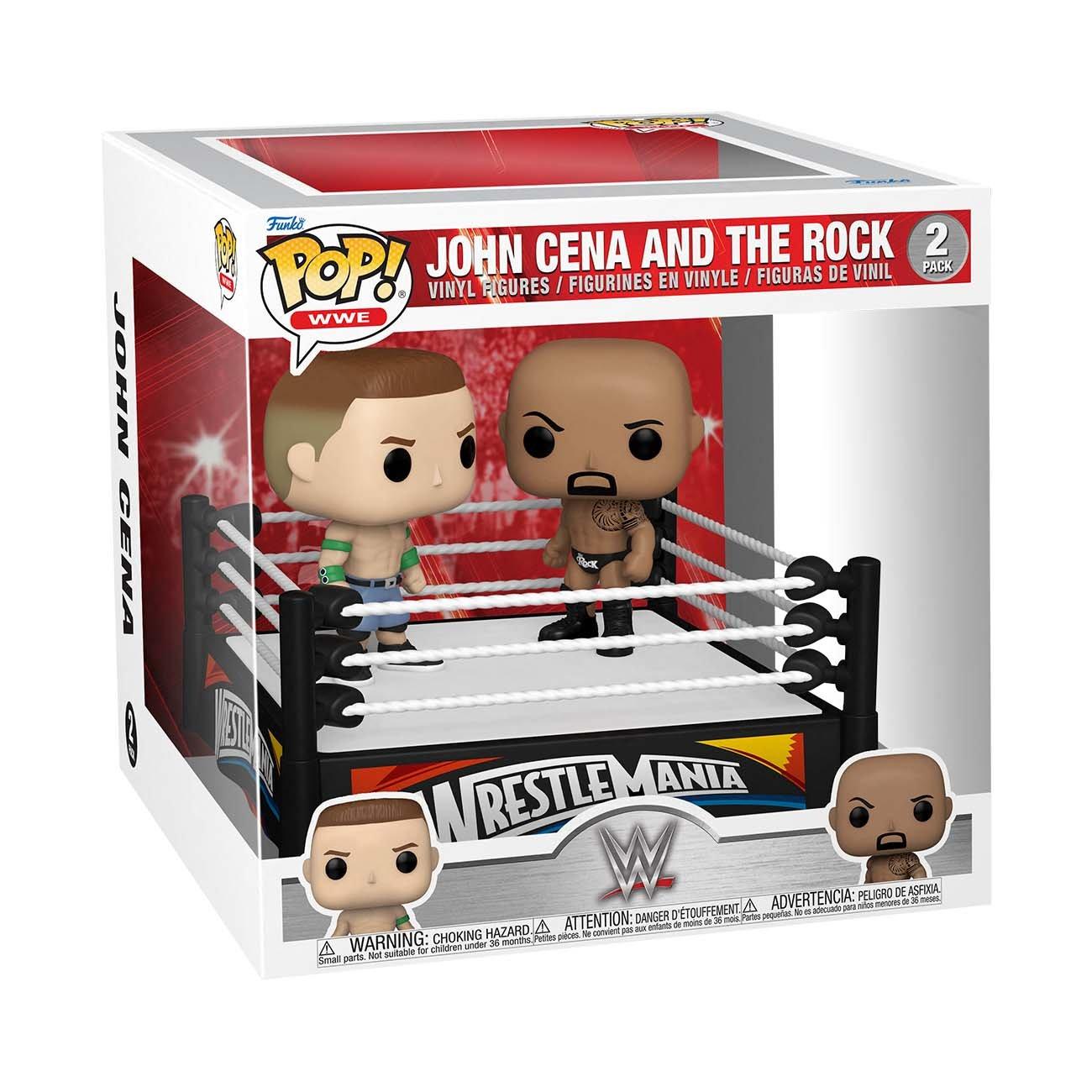 Funko POP! Moment: WWE John Cena vs The Rock (2012) Vinyl Figure