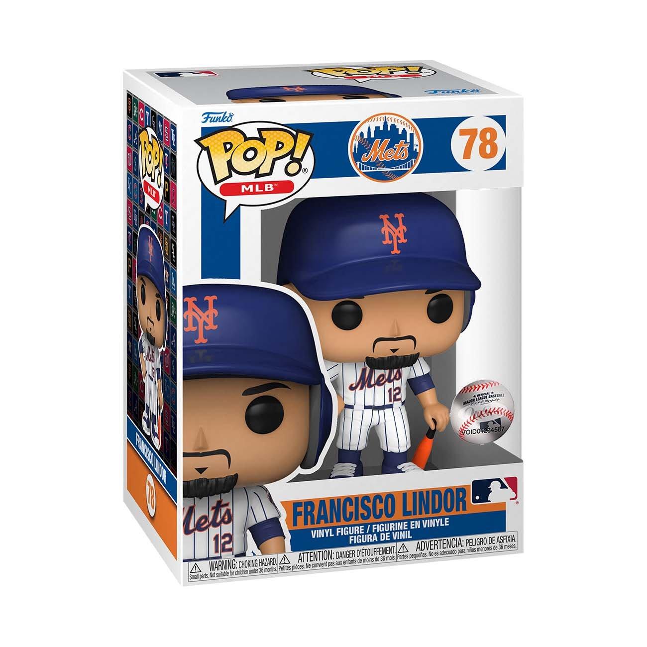 Funko POP! MLB New York Mets Francisco Lindor (Home Jersey) Vinyl Figure