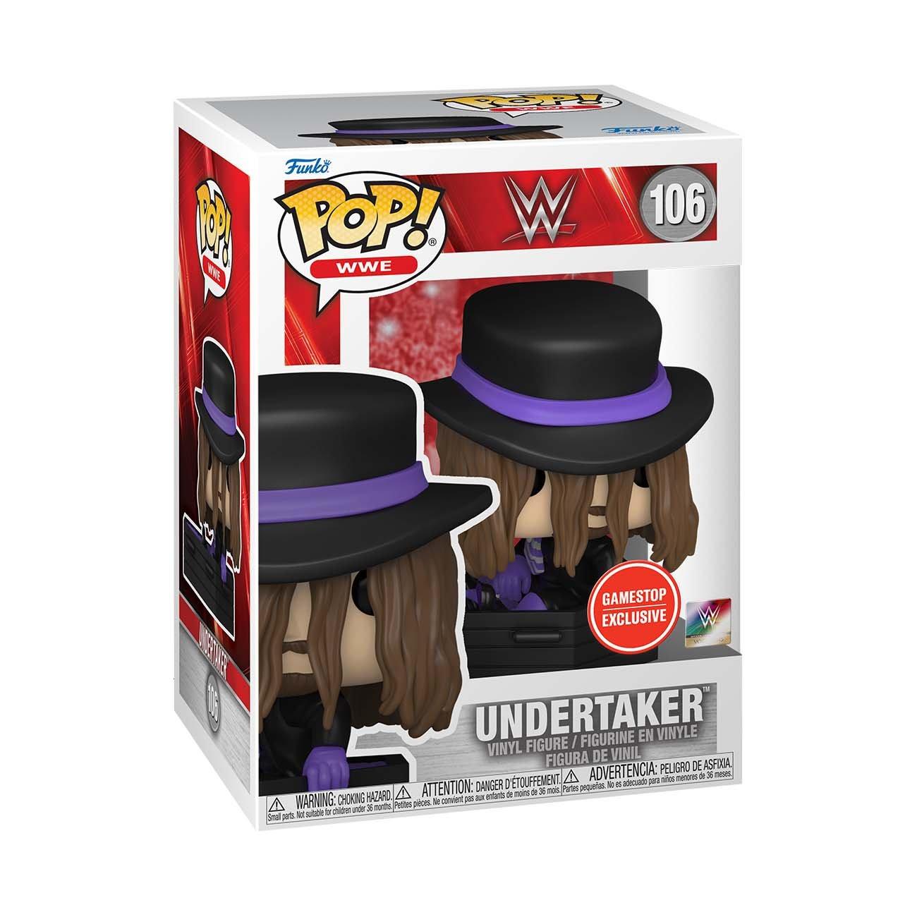 Funko POP! WWE: Undertaker Out of Coffin Vinyl Figure GameStop Exclusive