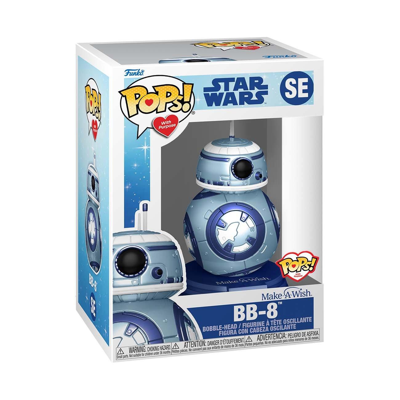 list item 2 of 2 Funko POP! Star Wars: Make-A-Wish BB-8 Vinyl Bobblehead Figure