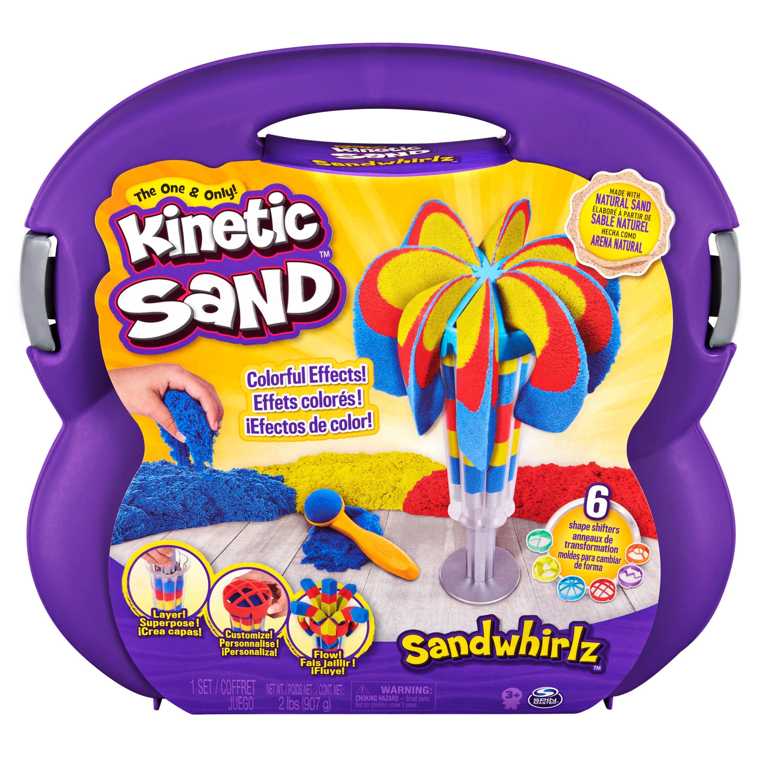 Spin Master Kinetic Sand Sandwhirlz Playset