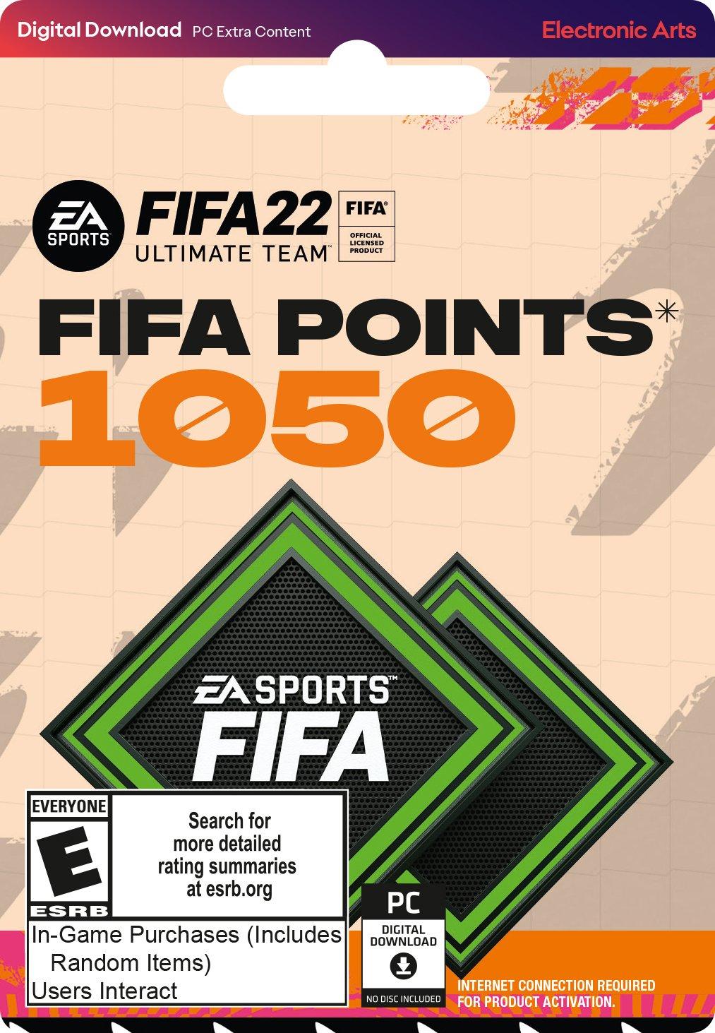 FIFA 22 Ultimate Team 1050 Points - PC