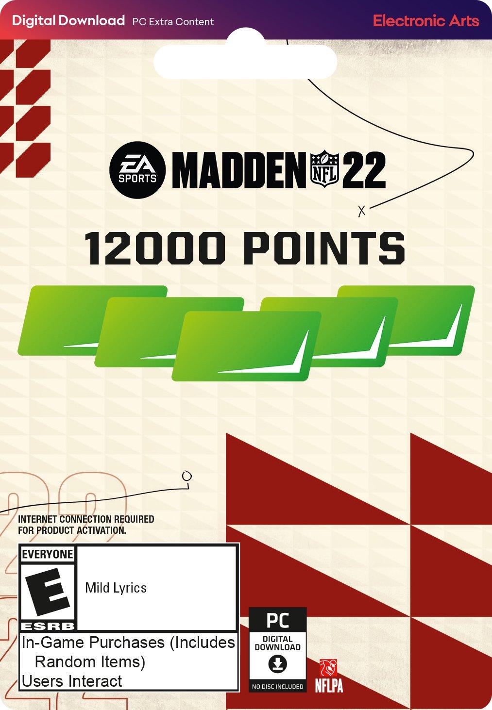 : Madden NFL 23: 12000 Madden Points - Xbox [Digital Code] :  Everything Else