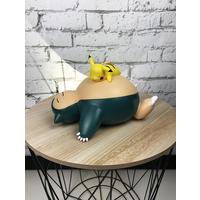 list item 5 of 5 Madcow Entertainment Pokemon Snorlax and Pikachu Light-Up Statue
