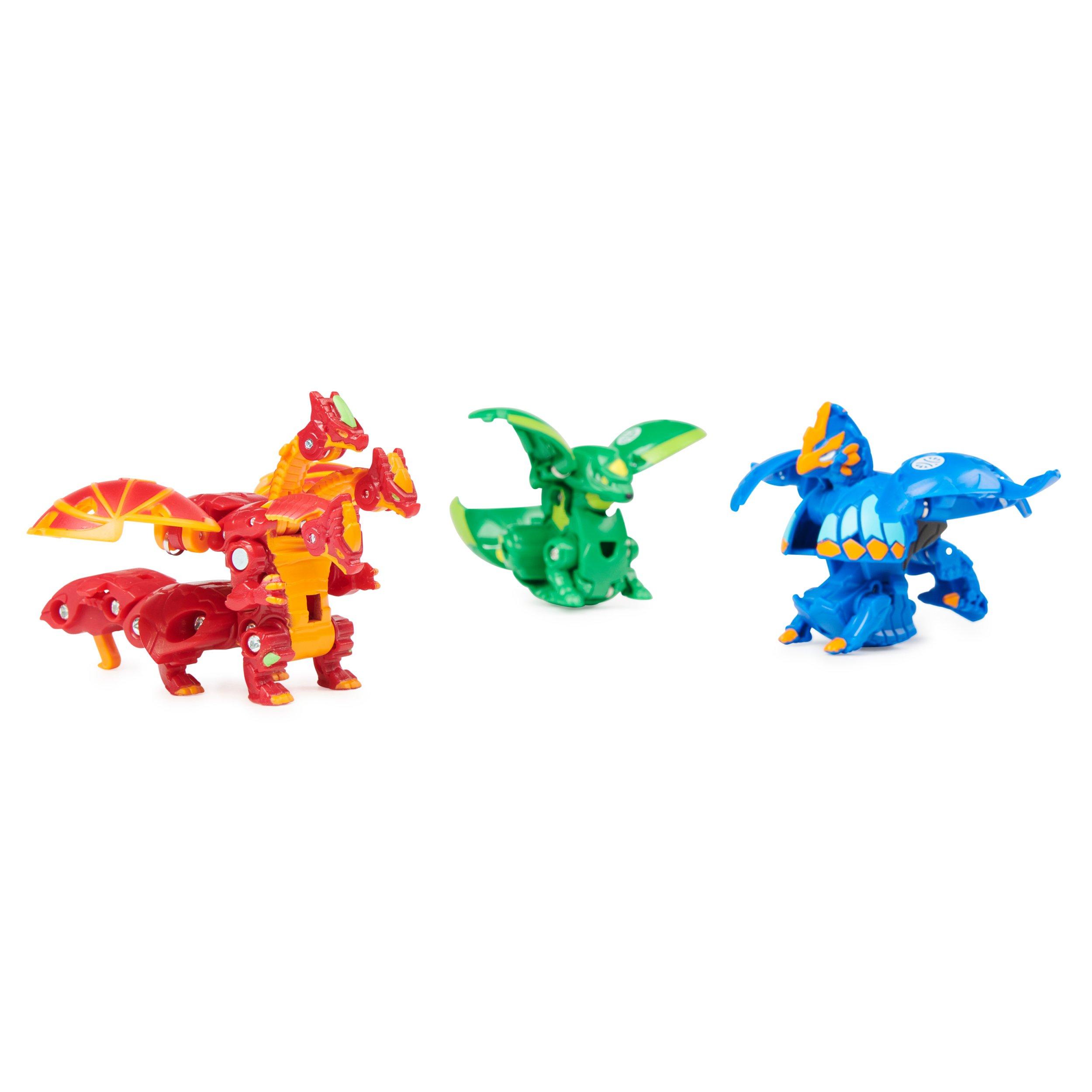 Bakugan Starter Pack 3-Pack, Fenneca Ultra, Geogan Rising Collectible  Action Figures 