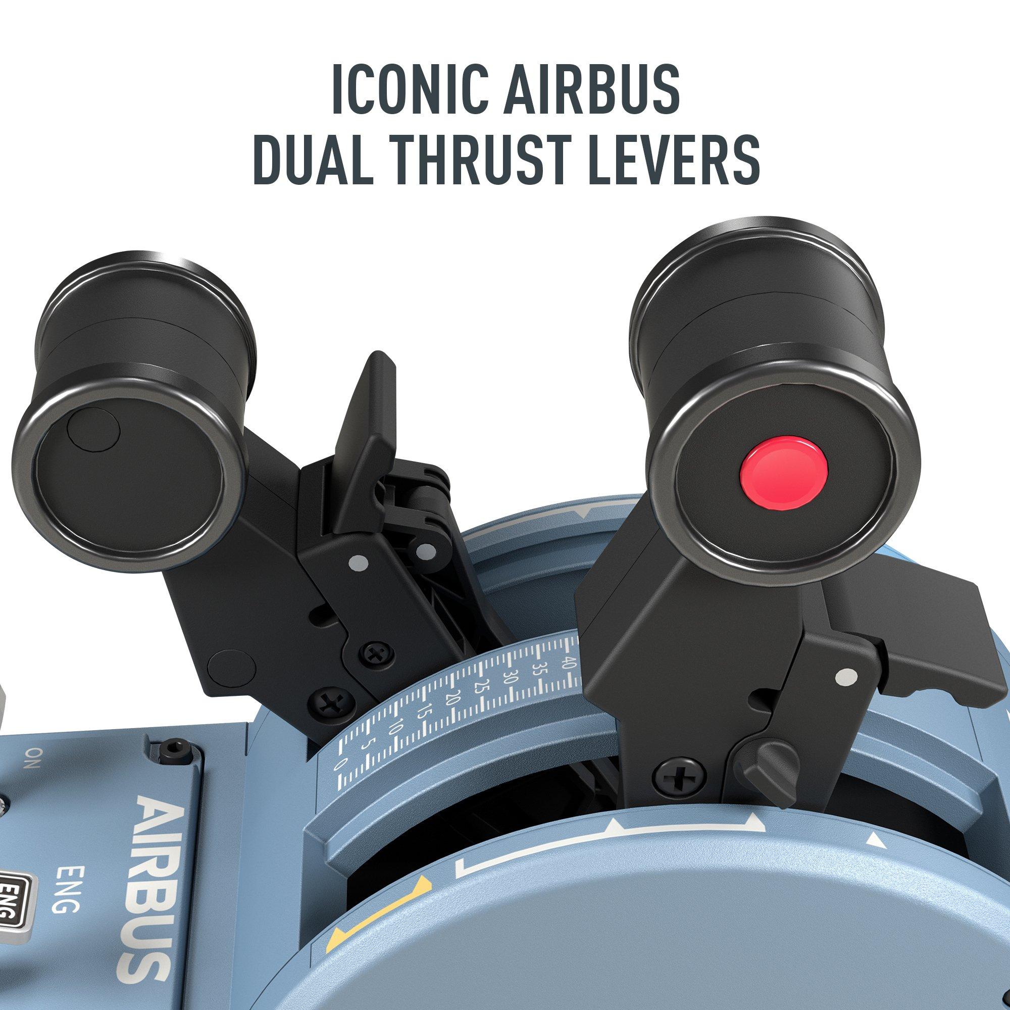 Thrustmaster TCA OFFICIER PACK AIRBUS PC Joystick +Double manette