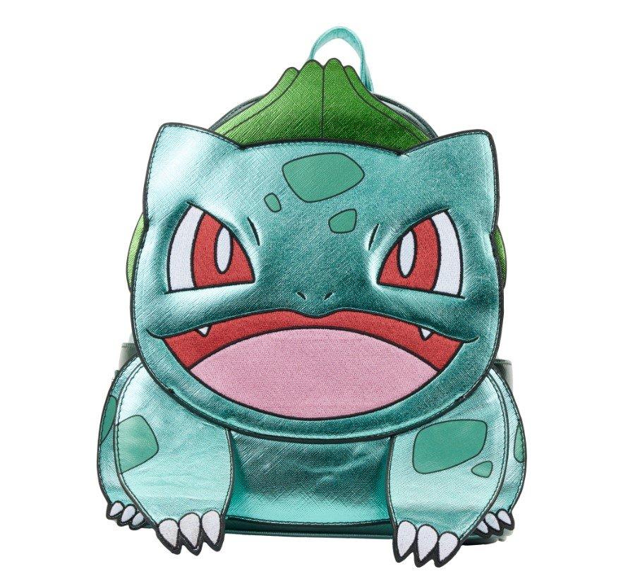 Loungefly Pokemon Bulbasaur Metallic Mini Backpack 7959