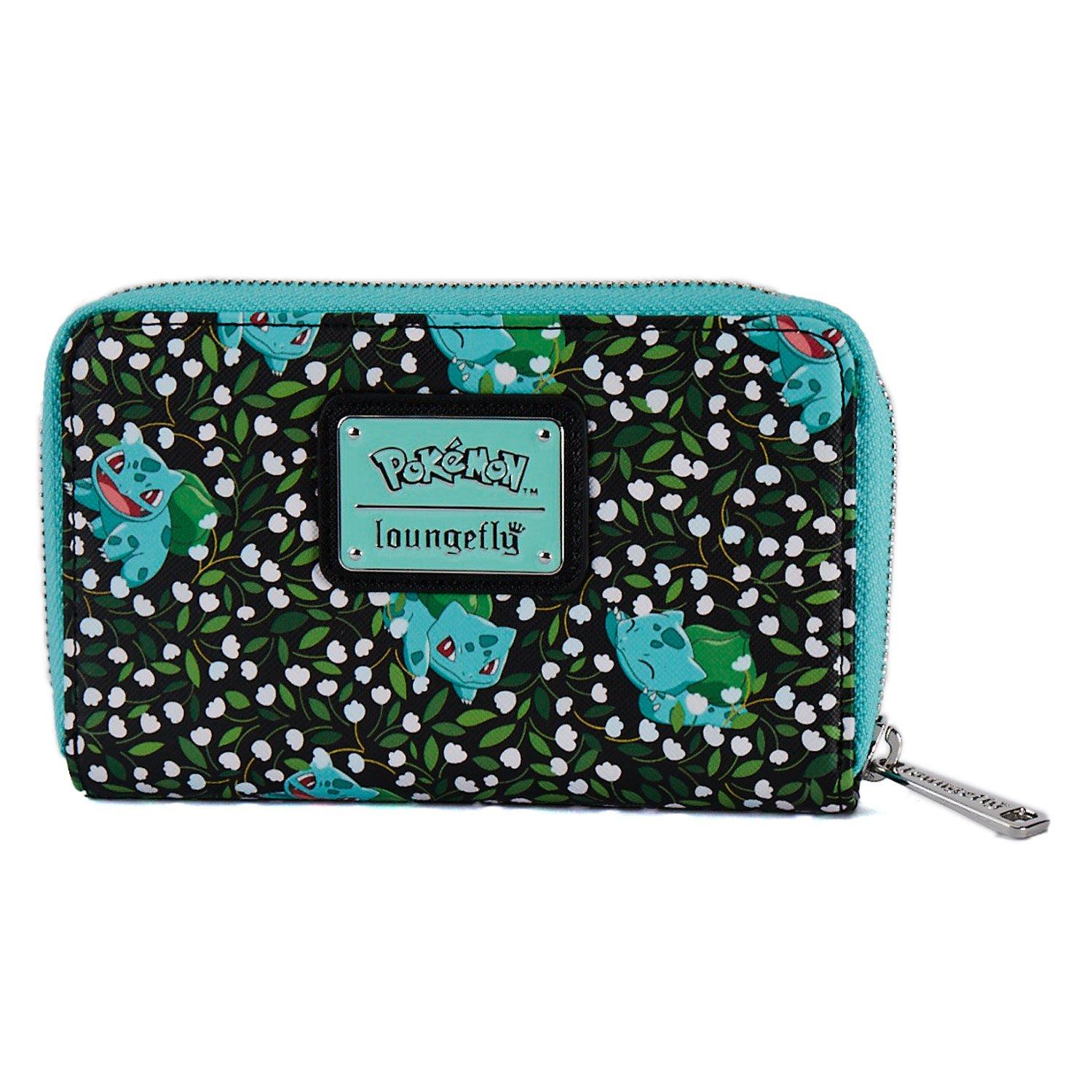 Loungefly Pokemon Bulbasaur Zip Around Wallet GameStop