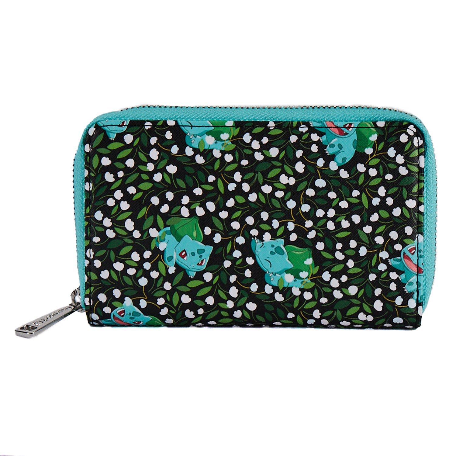 Loungefly Pokemon Bulbasaur AOP Ziparound Wallet