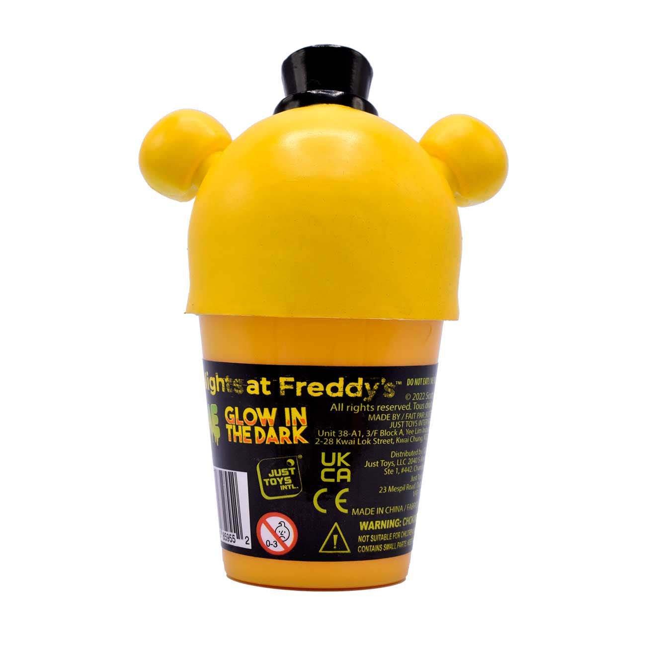 Just Toys Five Nights at Freddy's: Security Breach Glow-in-the-Dark Slime Series 3 (Styles May Vary)