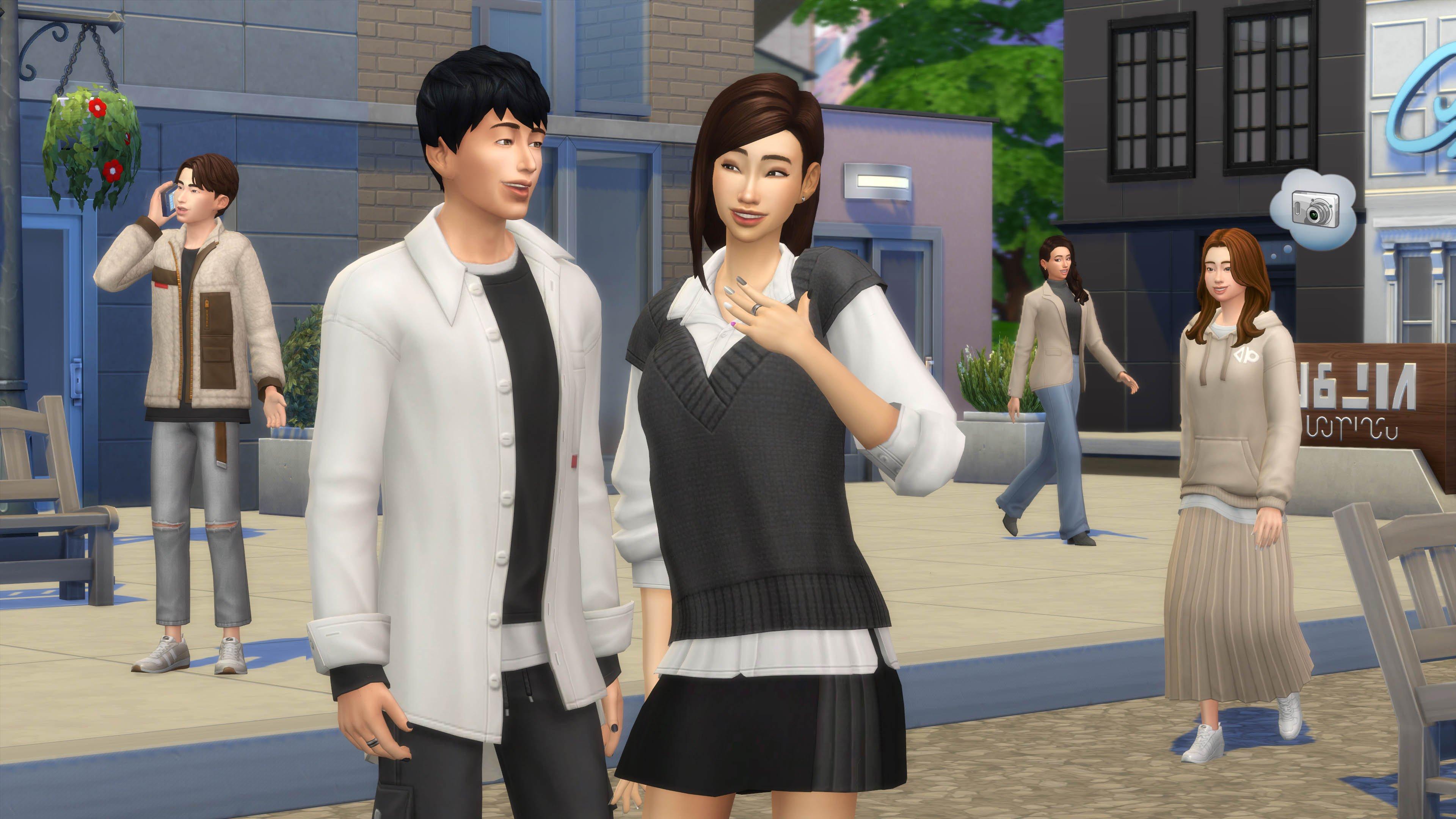 The Sims 4 Incheon Arrivals Fashion Kit DLC