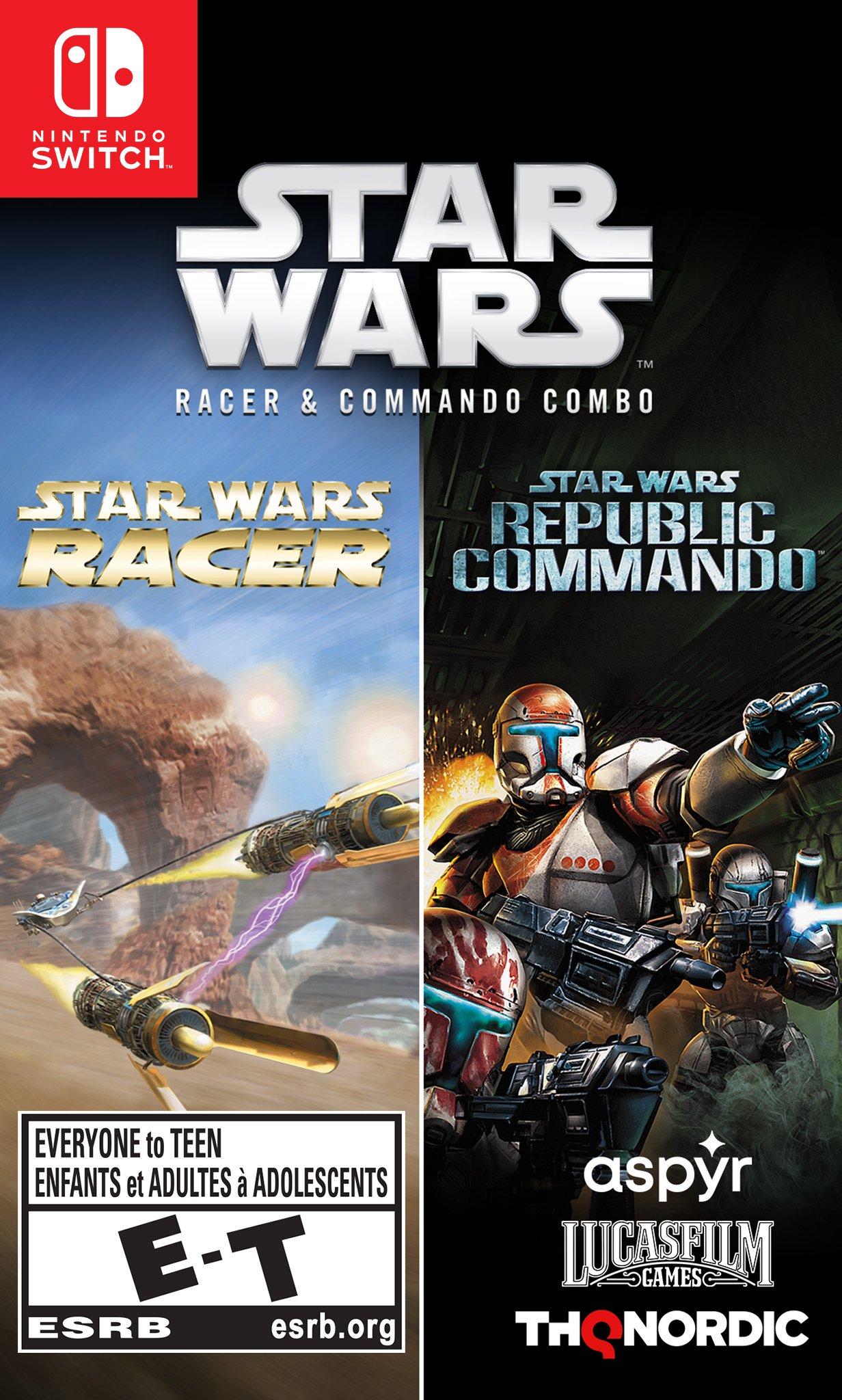  Star Wars Racer and Commando Combo - Nintendo Switch : Thq  Nordic: Everything Else