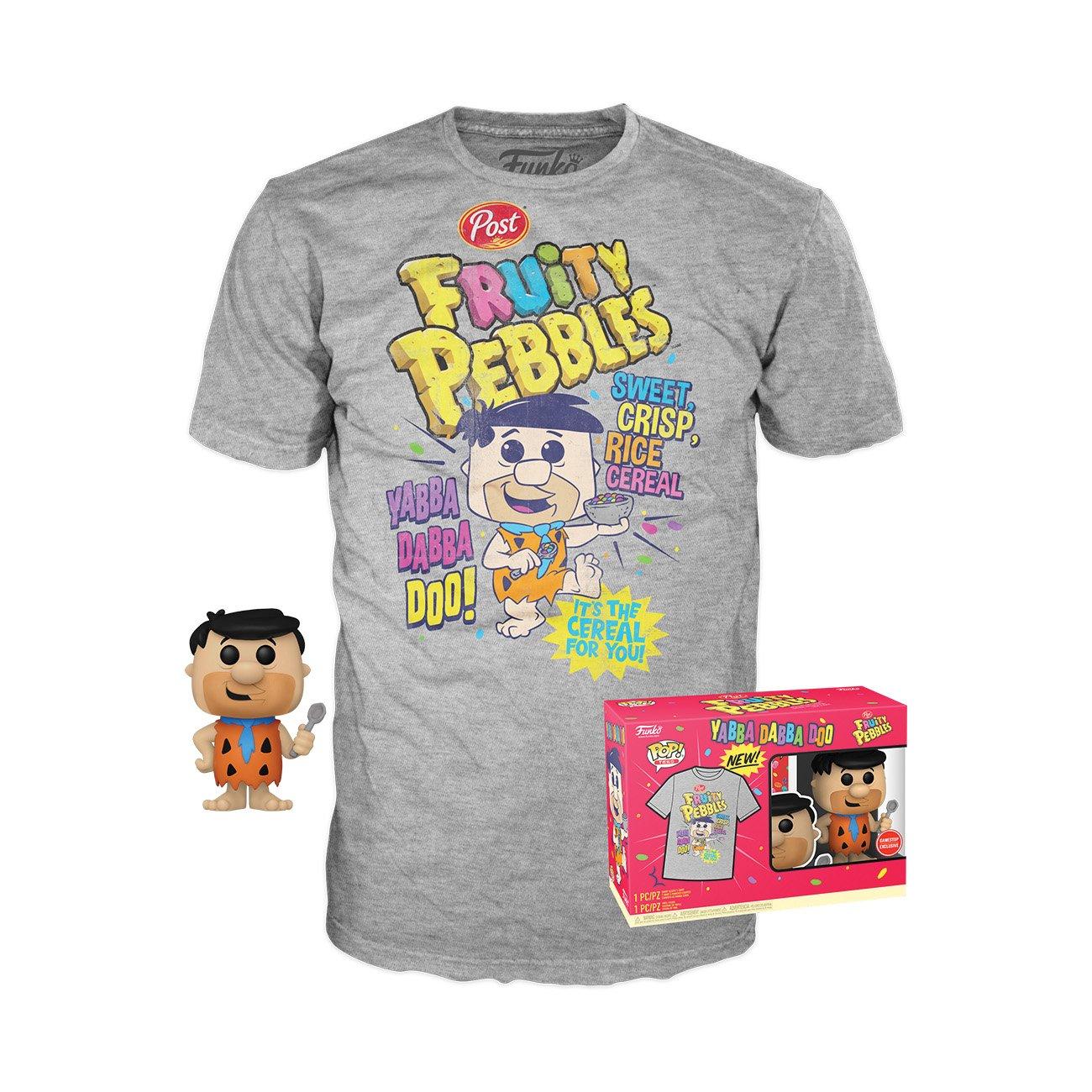 Funko POP! and Tee: Fruity Pebbles Fred with Spoon GameStop Exclusive |