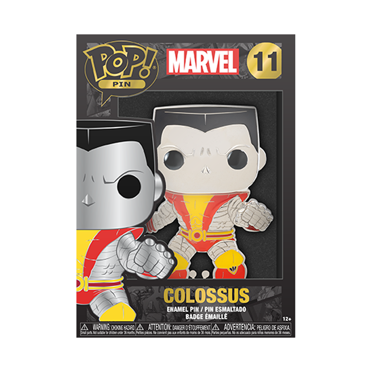 list item 2 of 3 Funko POP! Pins: Marvel Colossus Enamel Pin