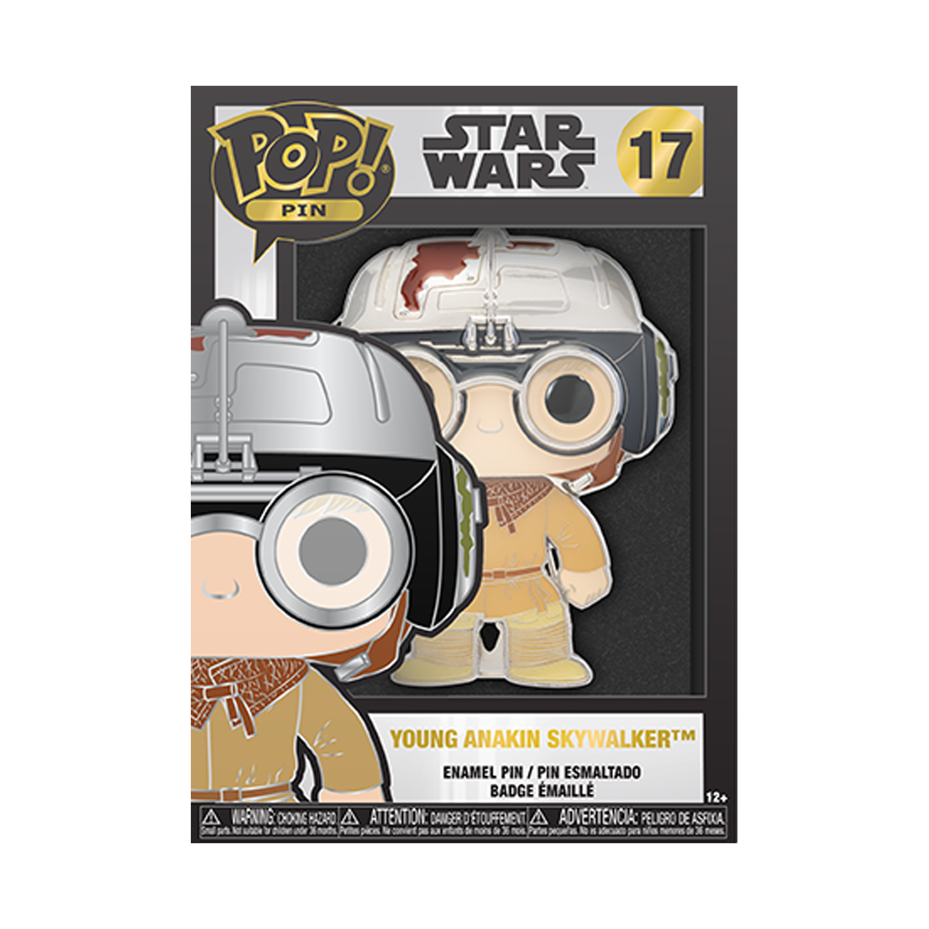 Funko POP! Pins Star Wars Young Anakin Skywalker Enamel Pin