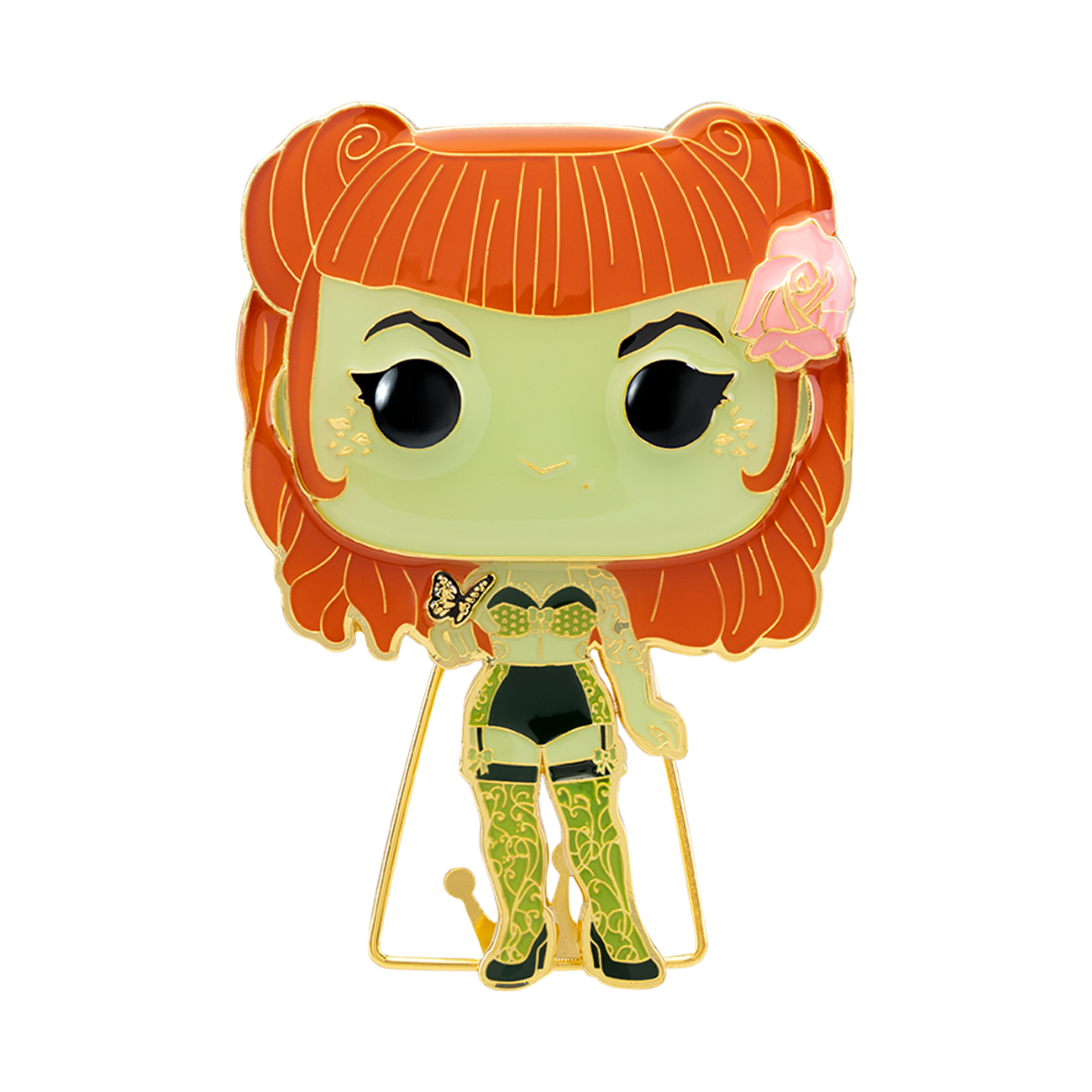 Funko Pop Pins Dc Comics Bombshells Poison Ivy Enamel Pin