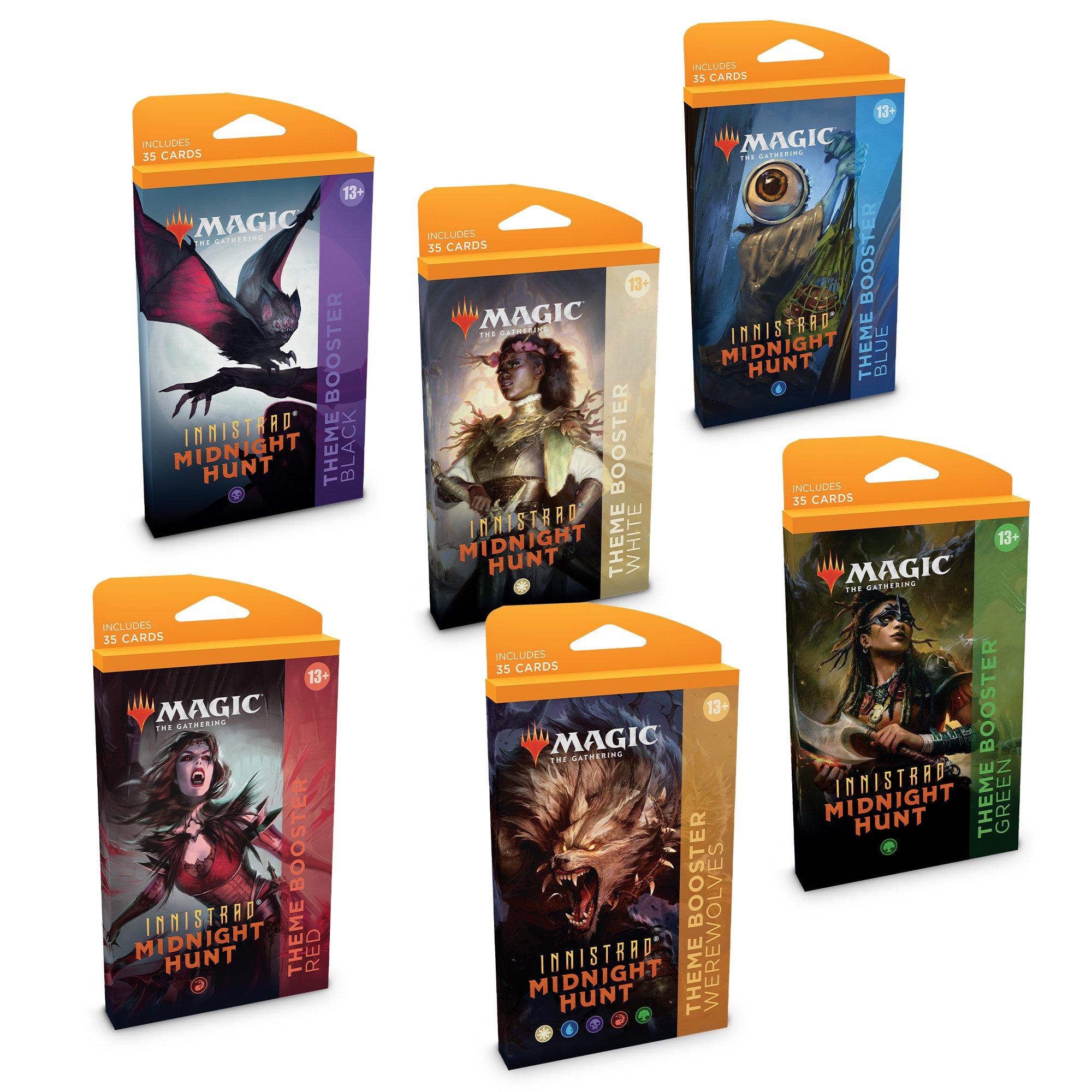 list item 1 of 1 Magic: The Gathering Innistrad: Midnight Hunt Werewolves Theme Booster Pack (Assortment)