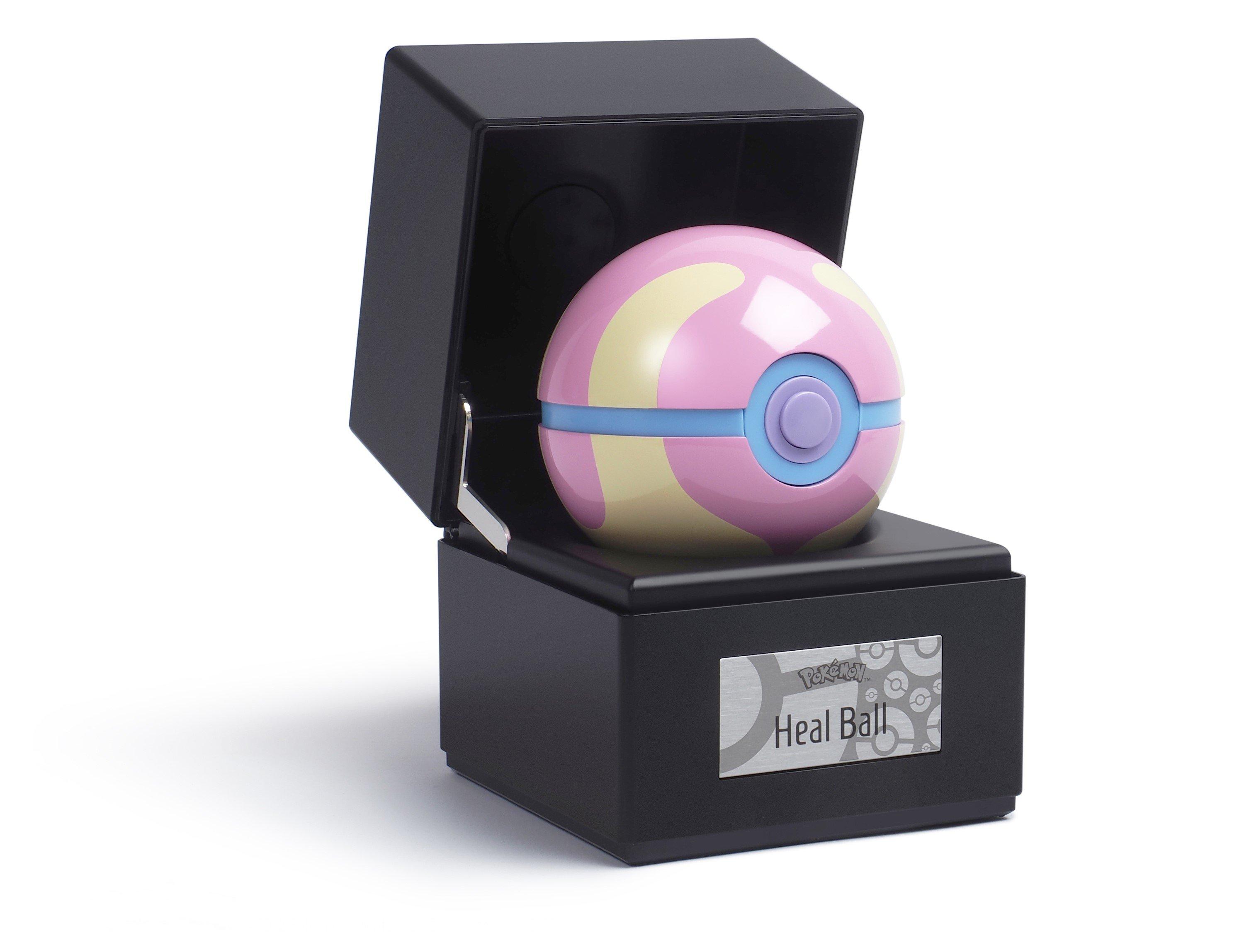 list item 1 of 6 The Wand Company Pokemon Die-Cast Heal Ball Replica