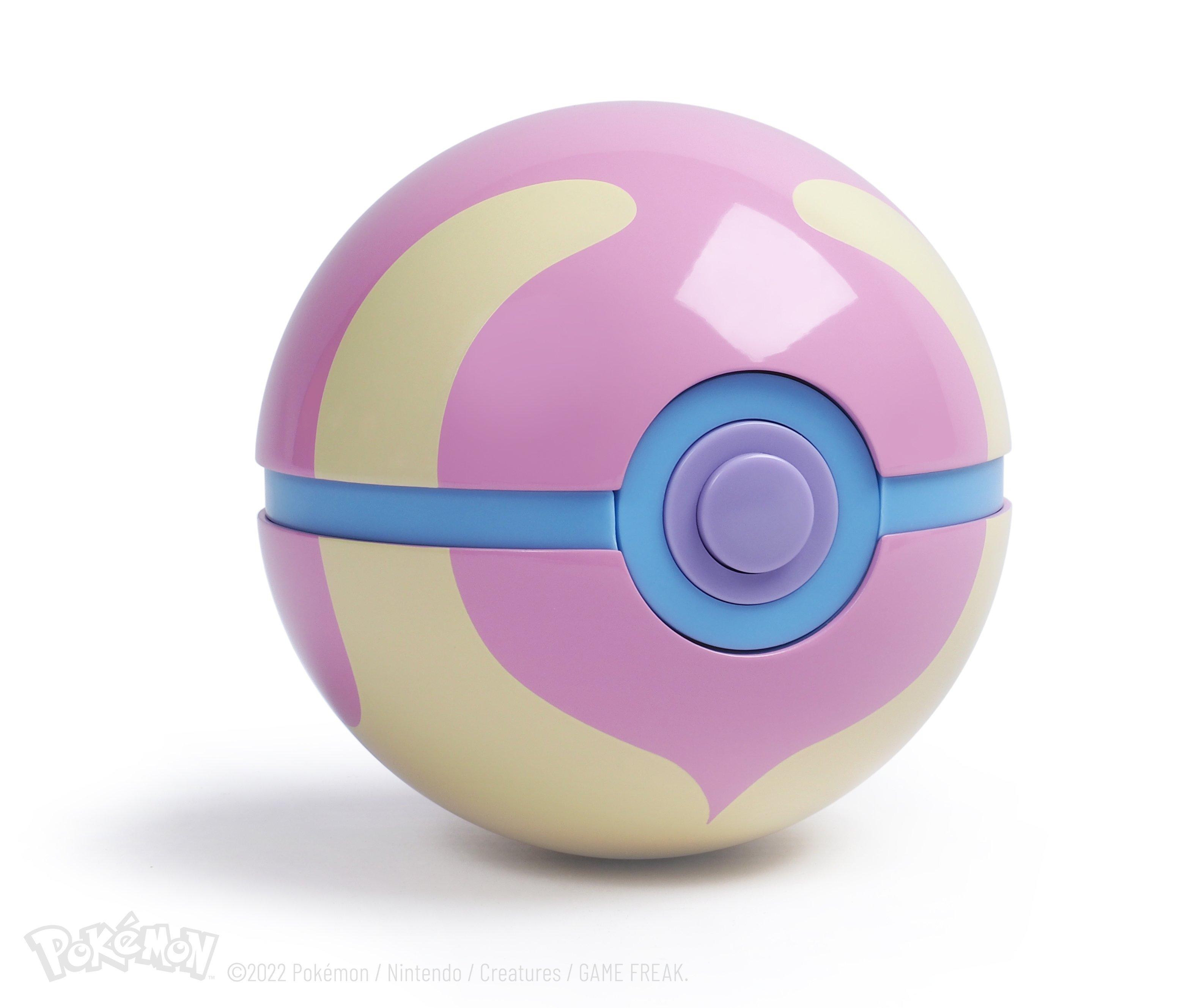 list item 2 of 6 The Wand Company Pokemon Die-Cast Heal Ball Replica